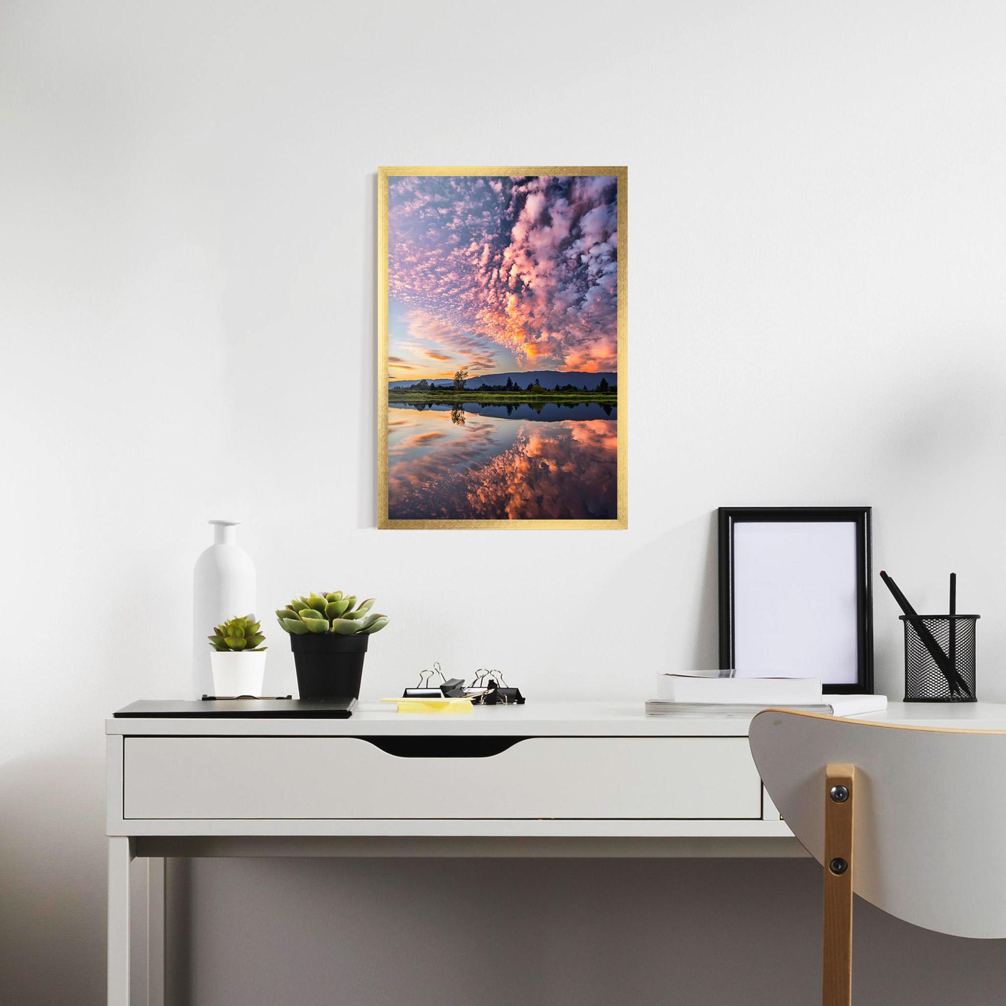 Poster Înrămat Beautiful Sky mockup 7