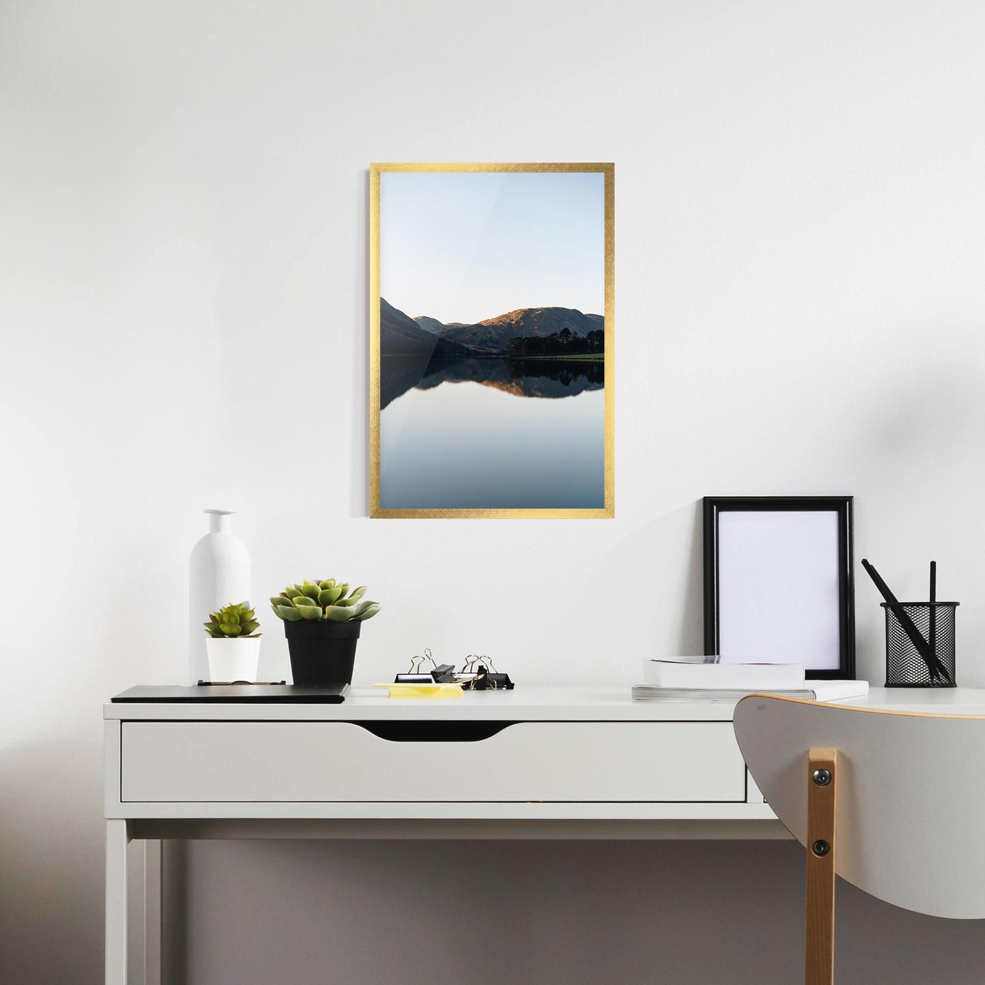 Poster Înrămat Nice Lake mockup 7