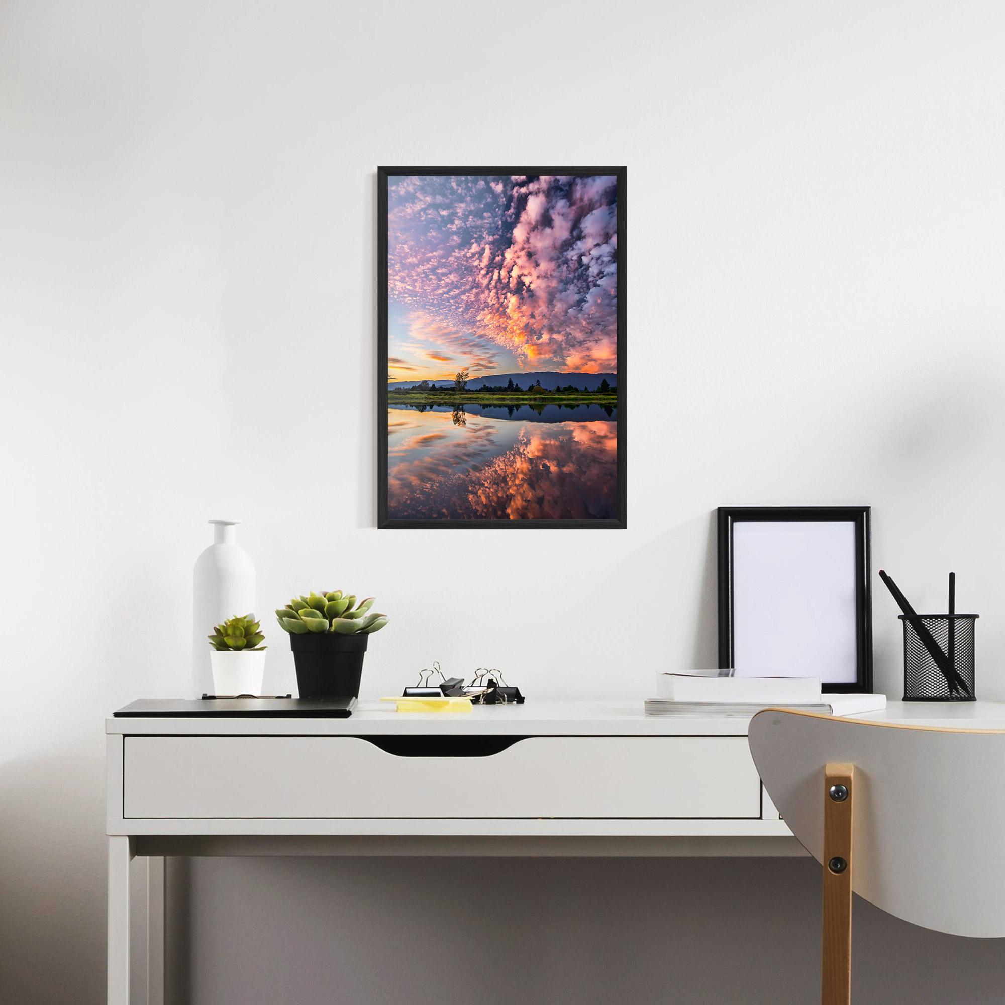 Poster Înrămat Beautiful Sky mockup 7