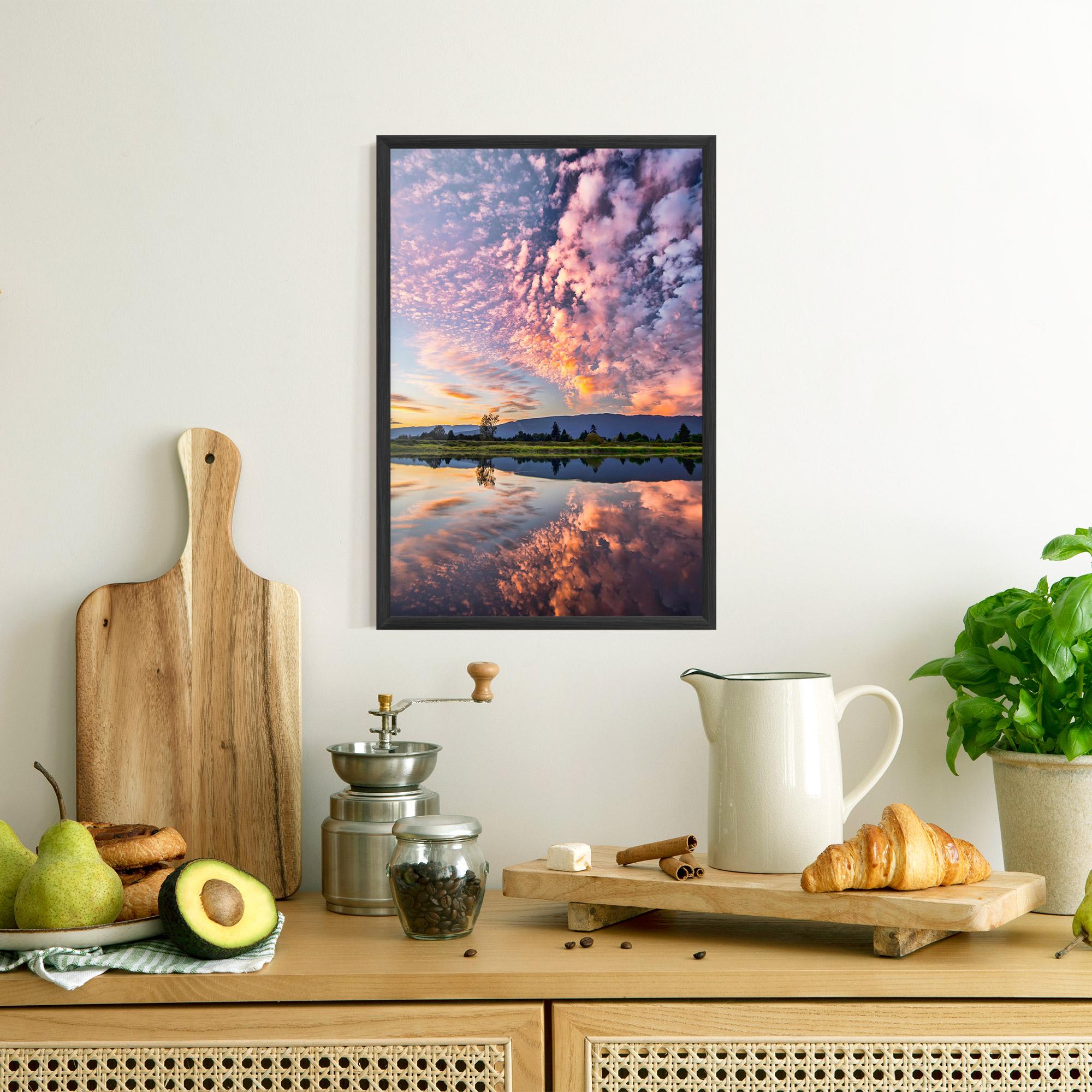 Poster Înrămat Beautiful Sky mockup 8