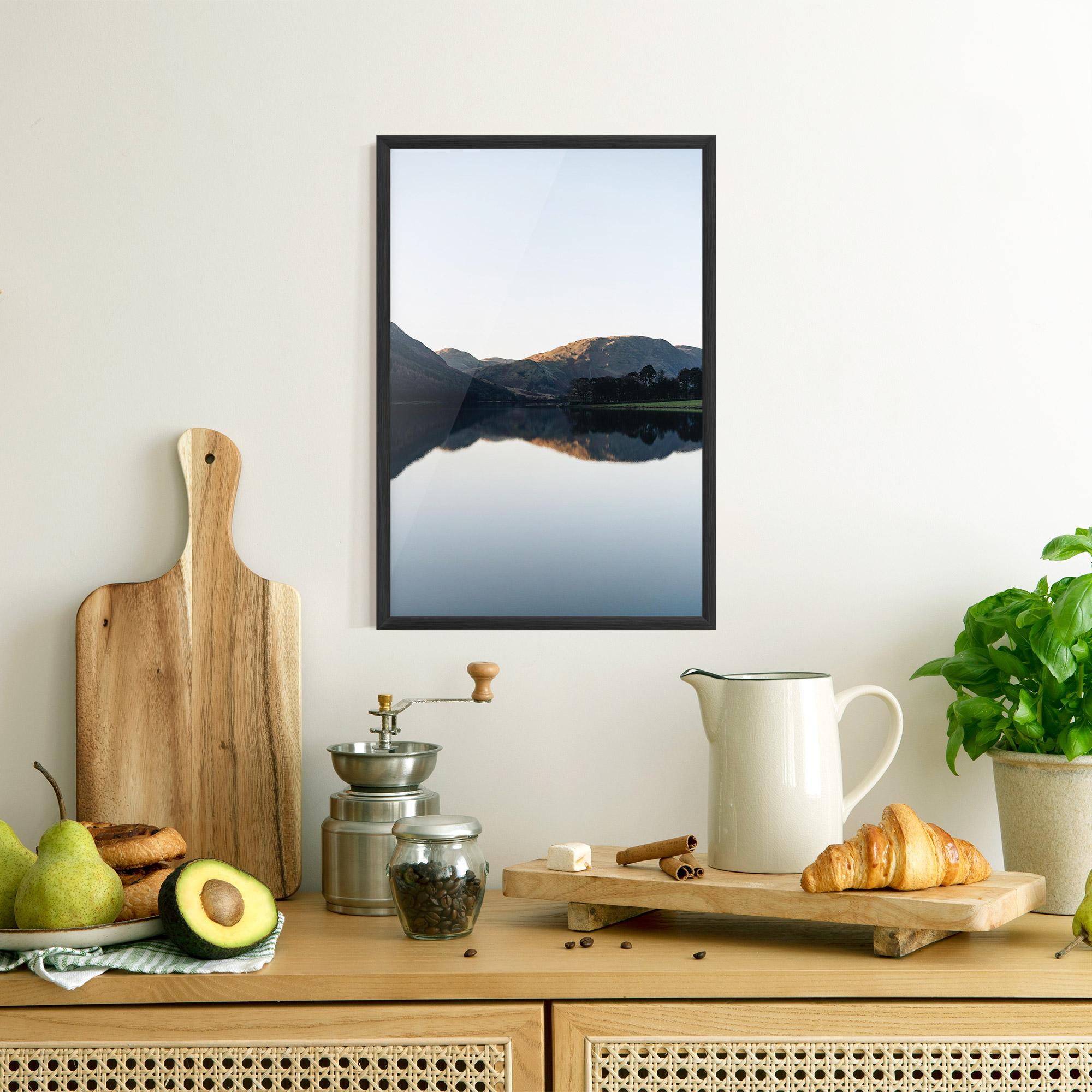 Poster Înrămat Nice Lake mockup 8