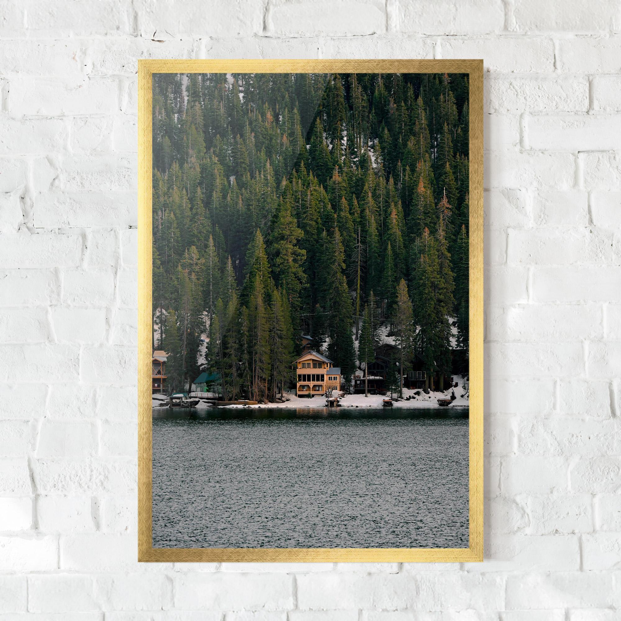 Poster Înrămat Peacefull Place mockup 0