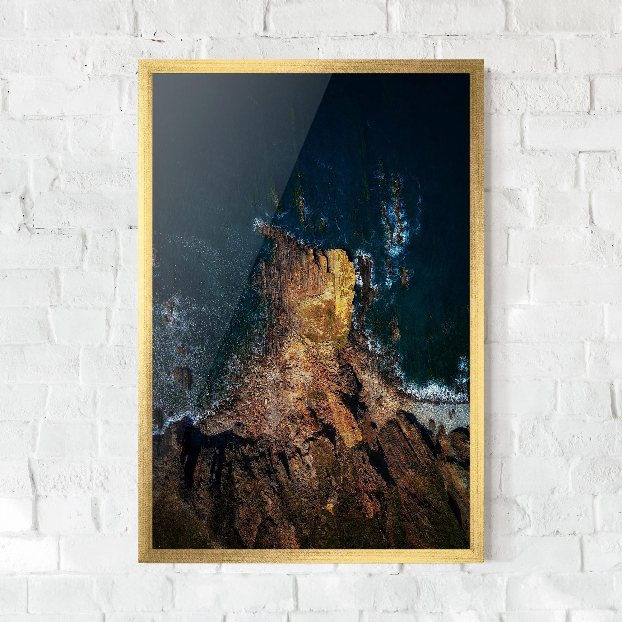 Poster Înrămat Rocks And Water mockup 0