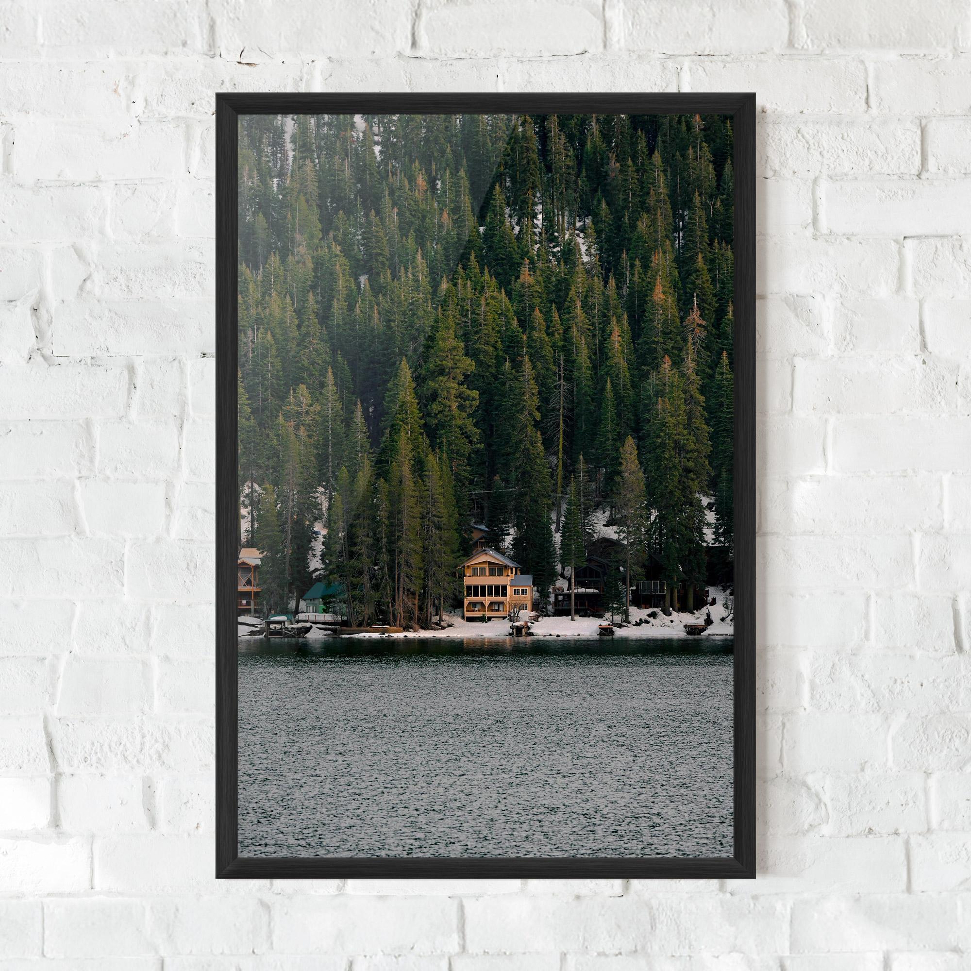 Poster Înrămat Peacefull Place mockup 0