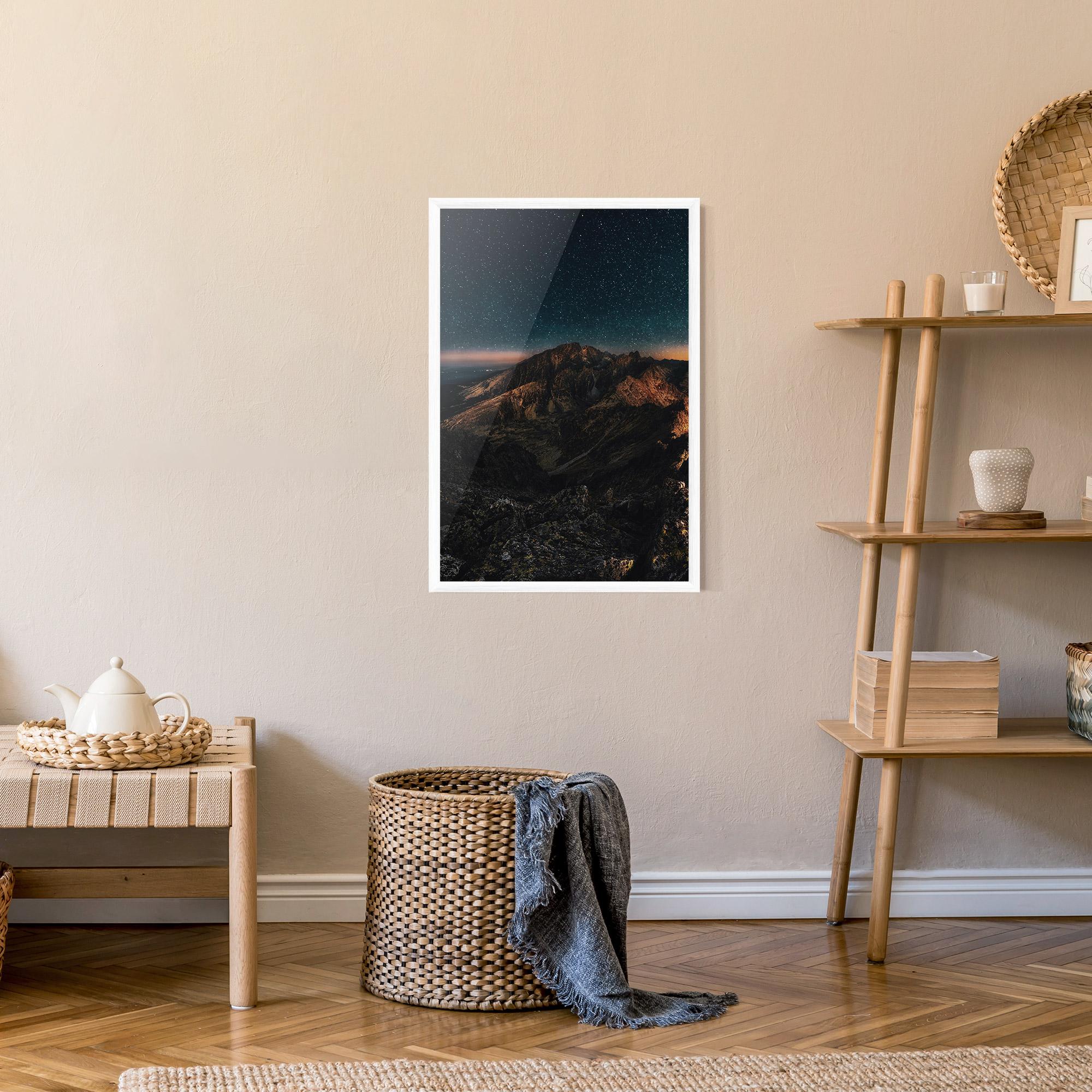 Poster Înrămat Mountain Sky mockup 9