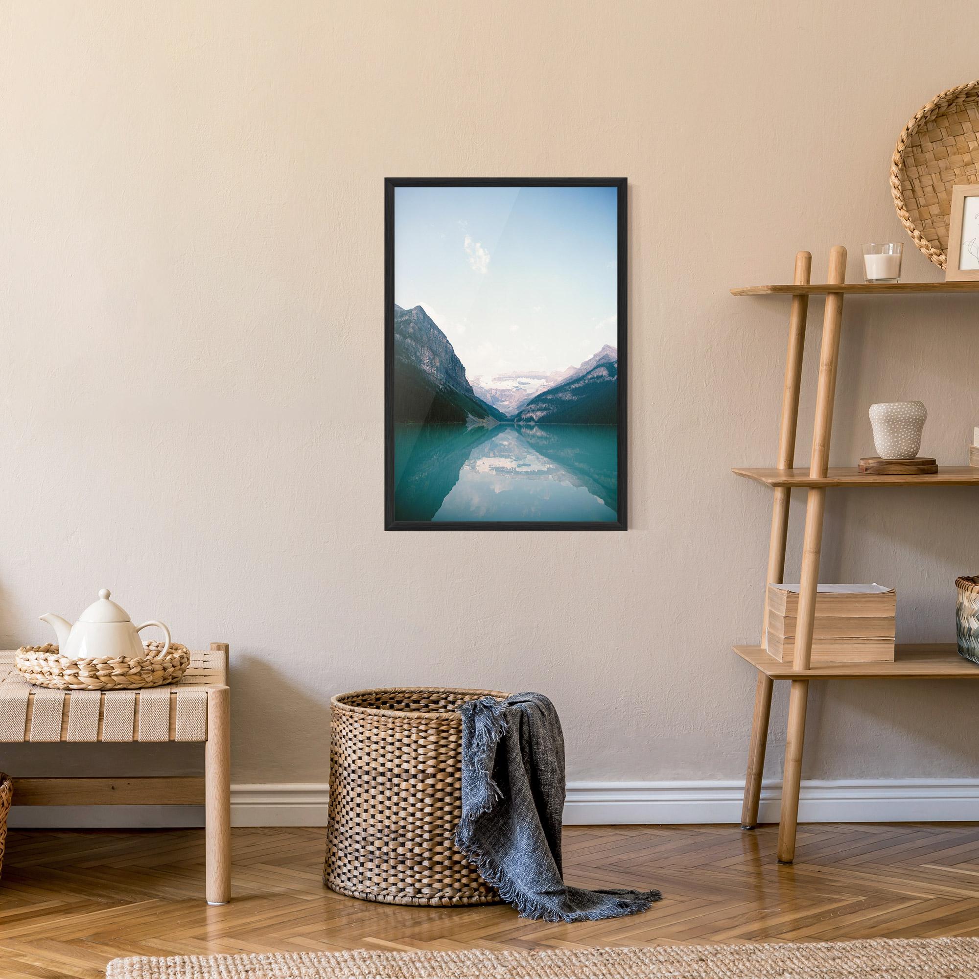 Poster Înrămat Mountain Valley mockup 9