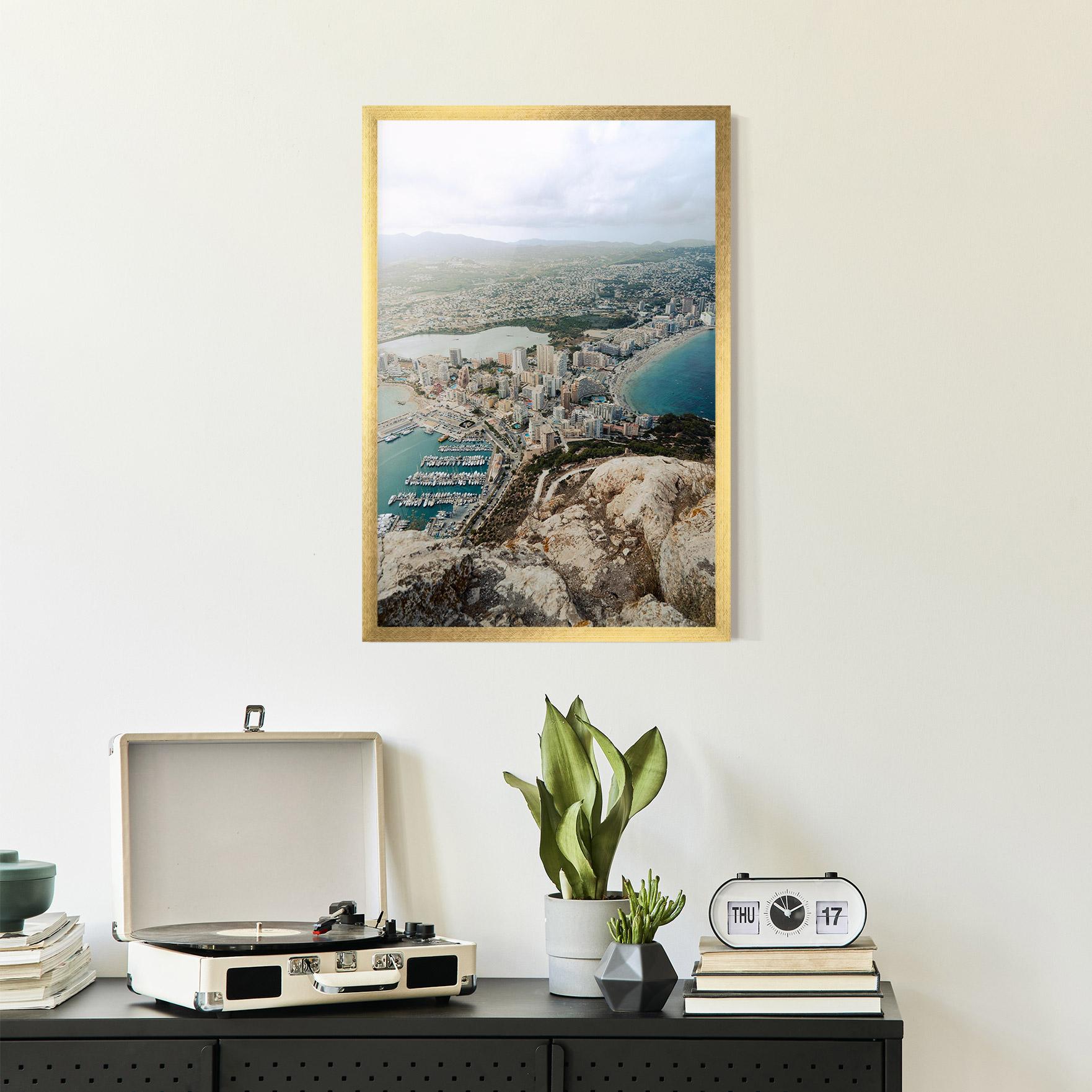 Poster Înrămat Coast City mockup 2