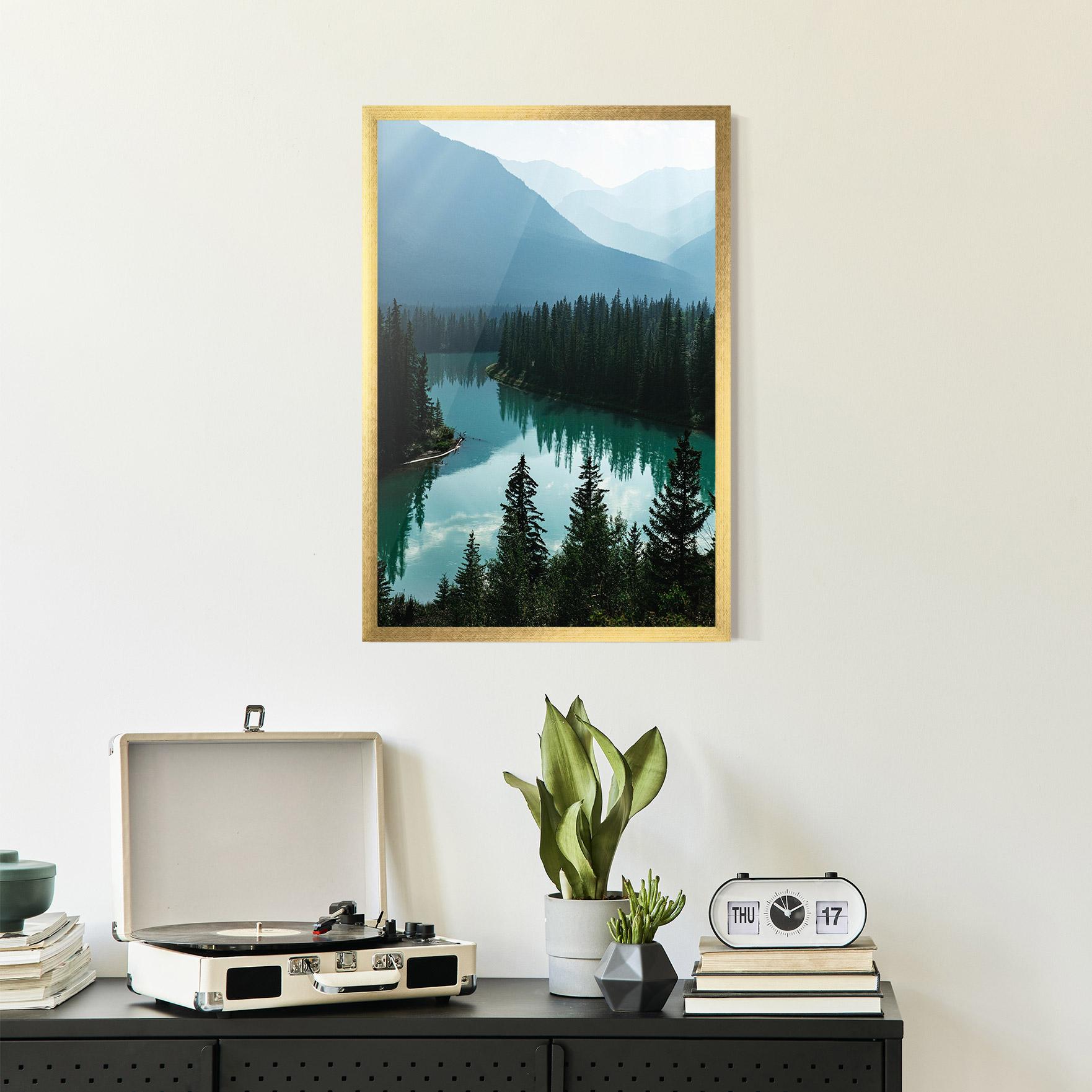 Poster Înrămat Crystal Lake mockup 2