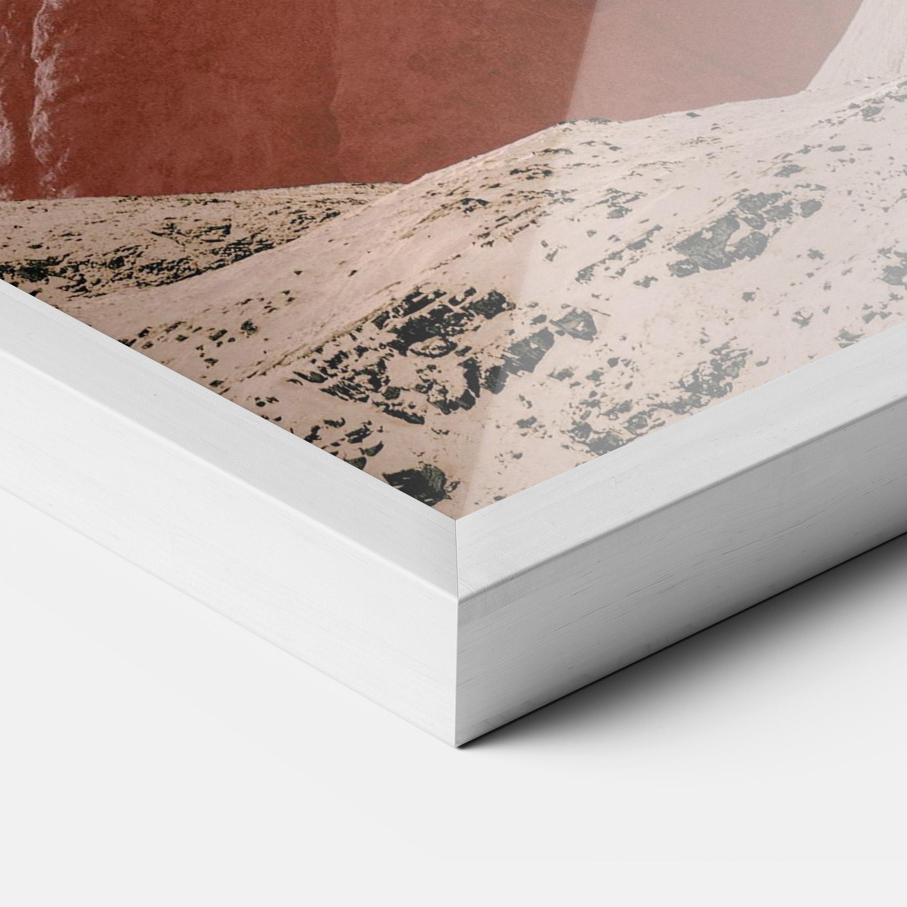 Poster Înrămat Moon Mountain Art mockup 3