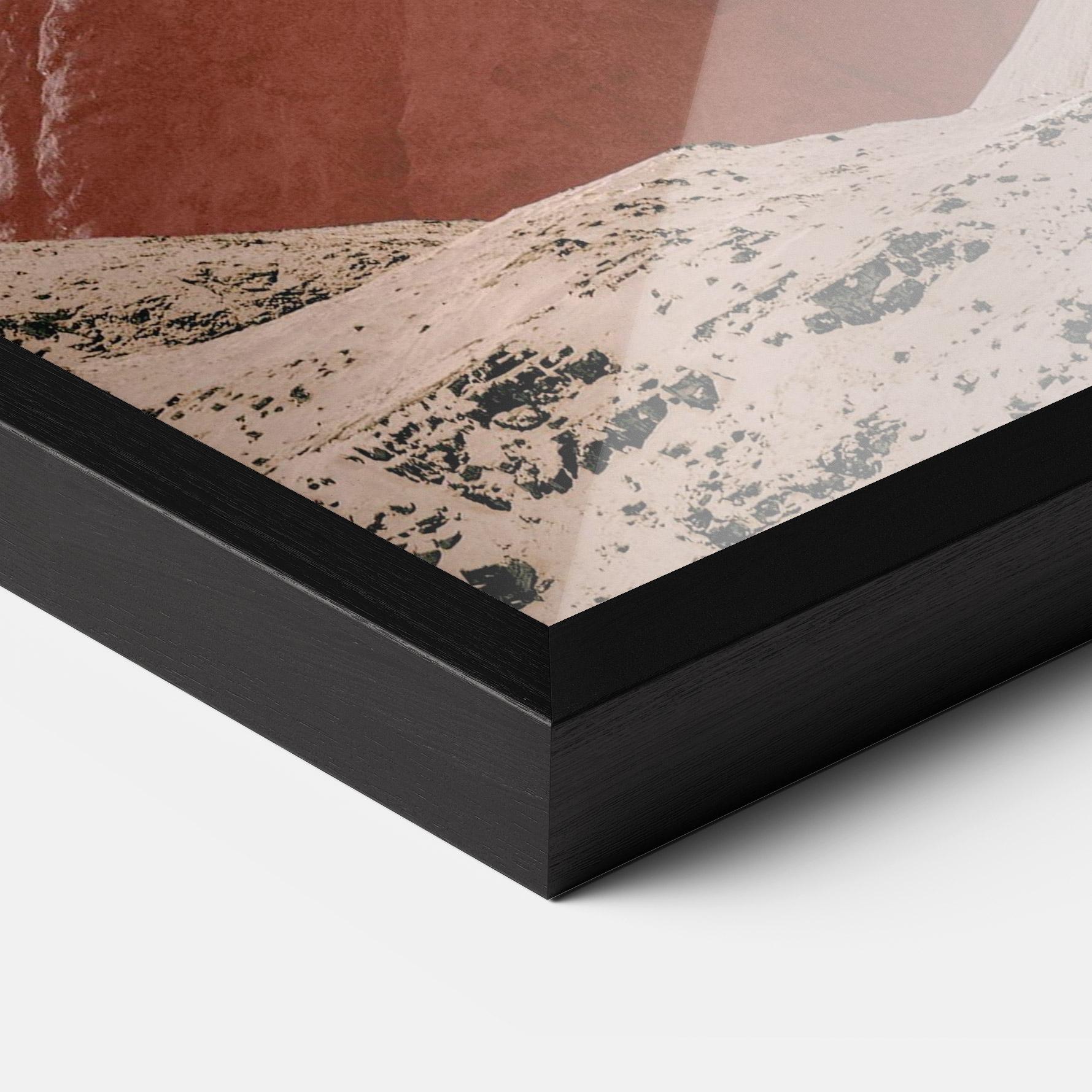 Poster Înrămat Moon Mountain Art mockup 3