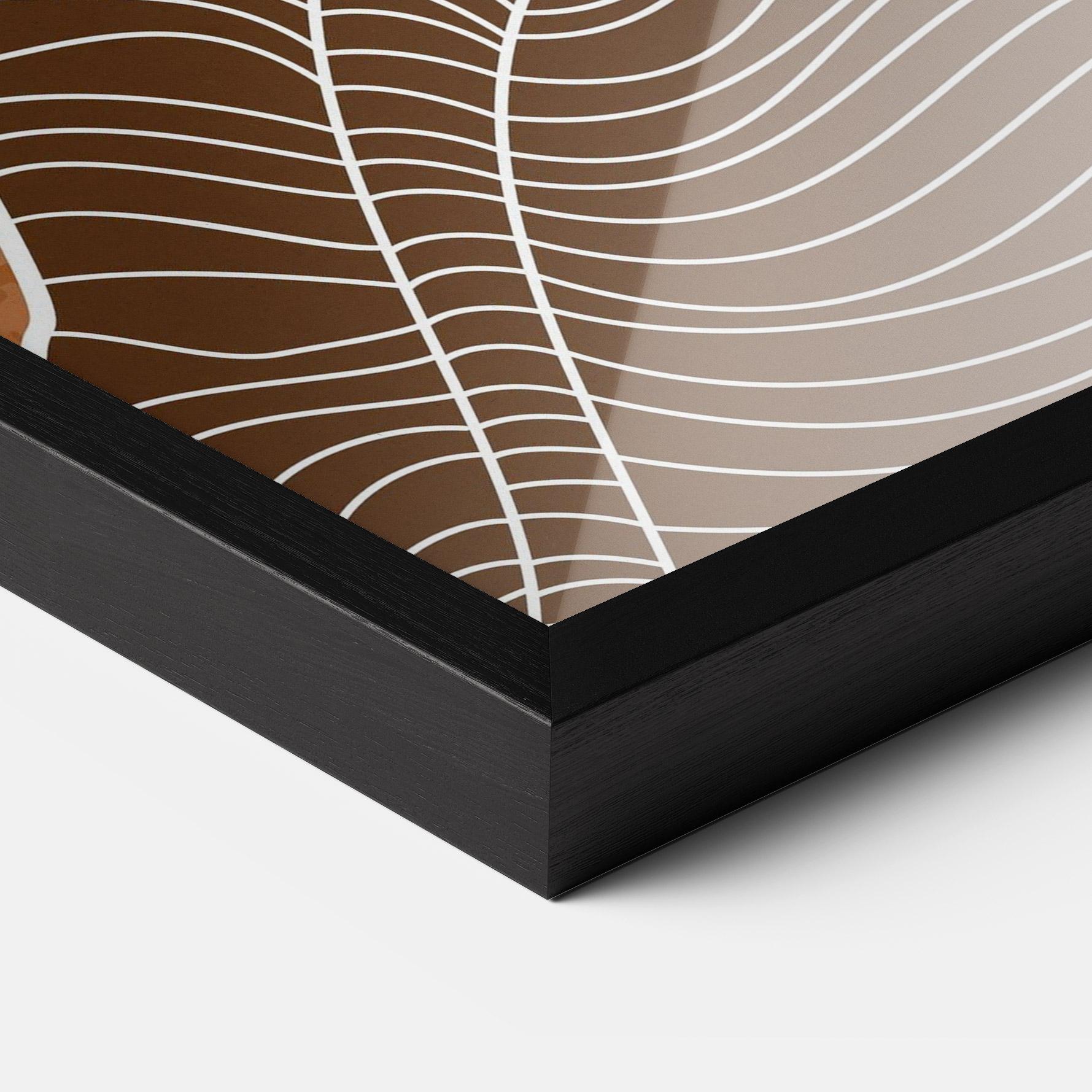 Poster Înrămat Orange Mountain mockup 3