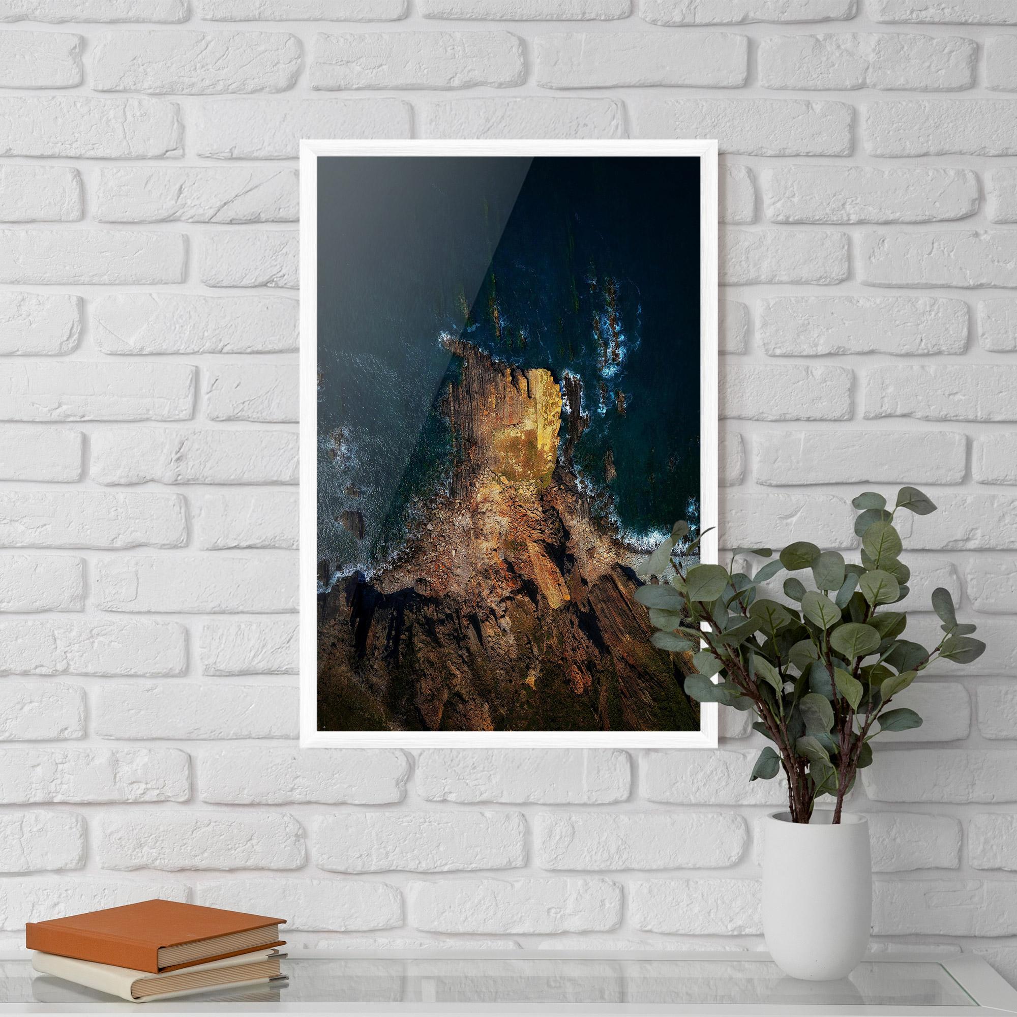 Poster Înrămat Rocks And Water mockup 5