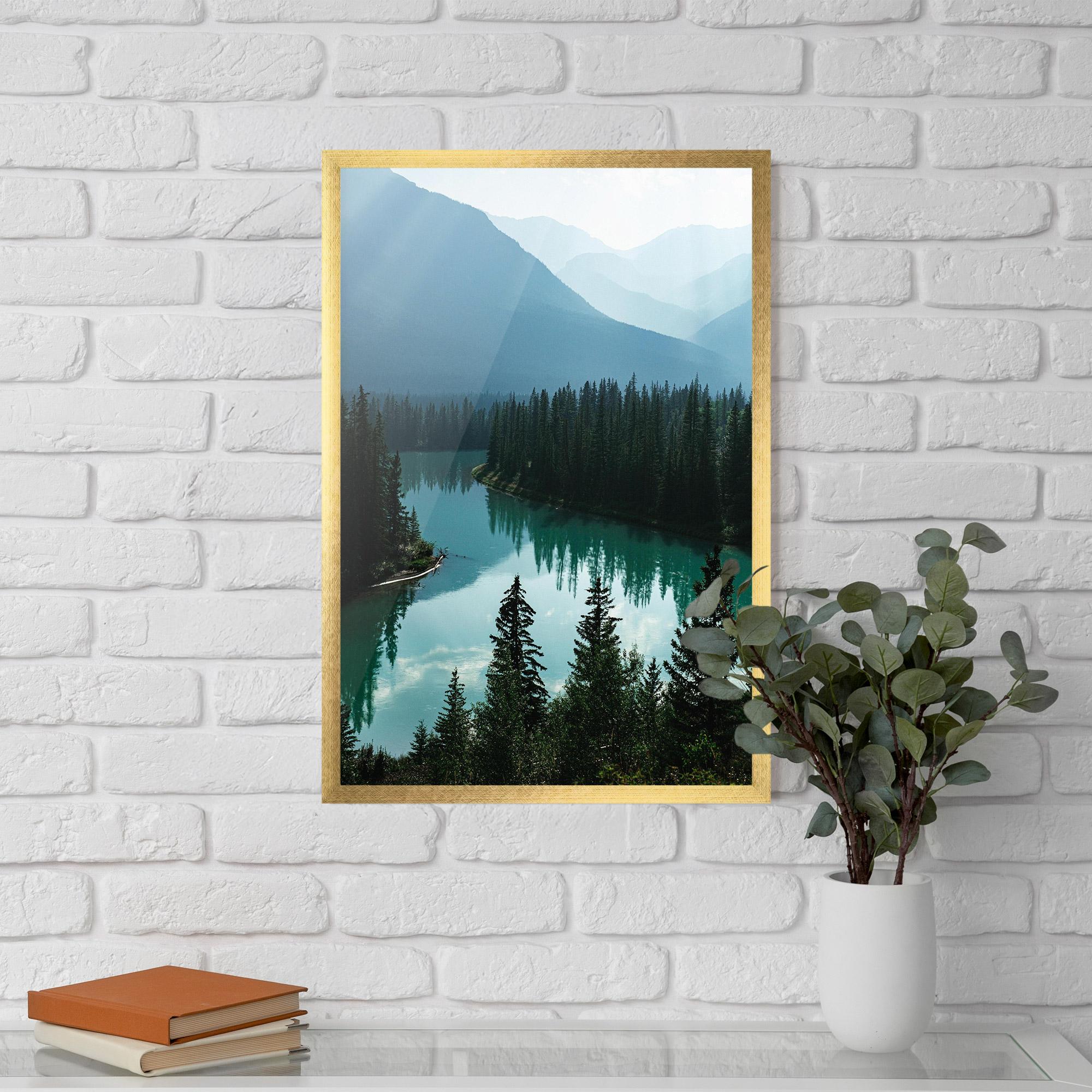 Poster Înrămat Crystal Lake mockup 5