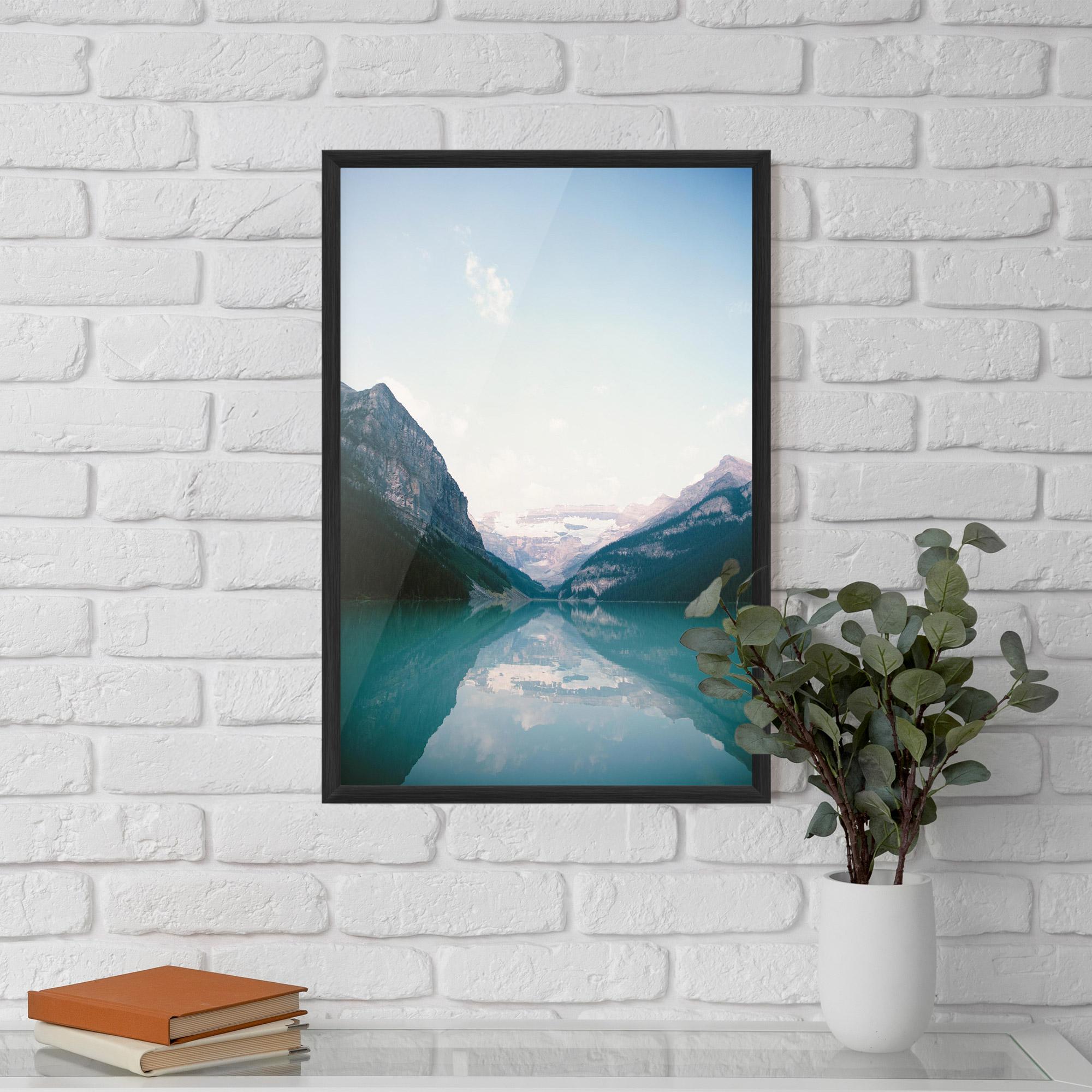 Poster Înrămat Mountain Valley mockup 5