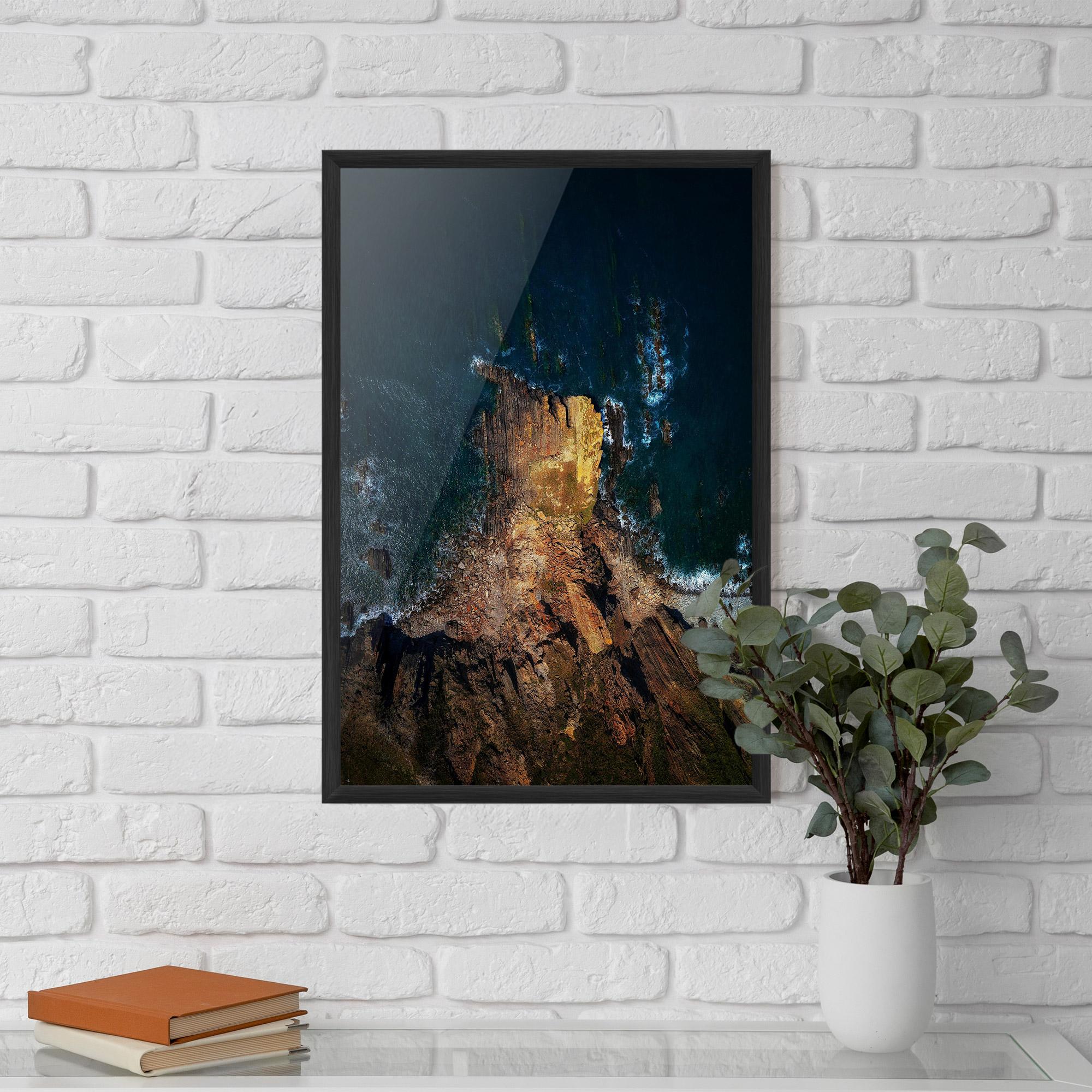 Poster Înrămat Rocks And Water mockup 5