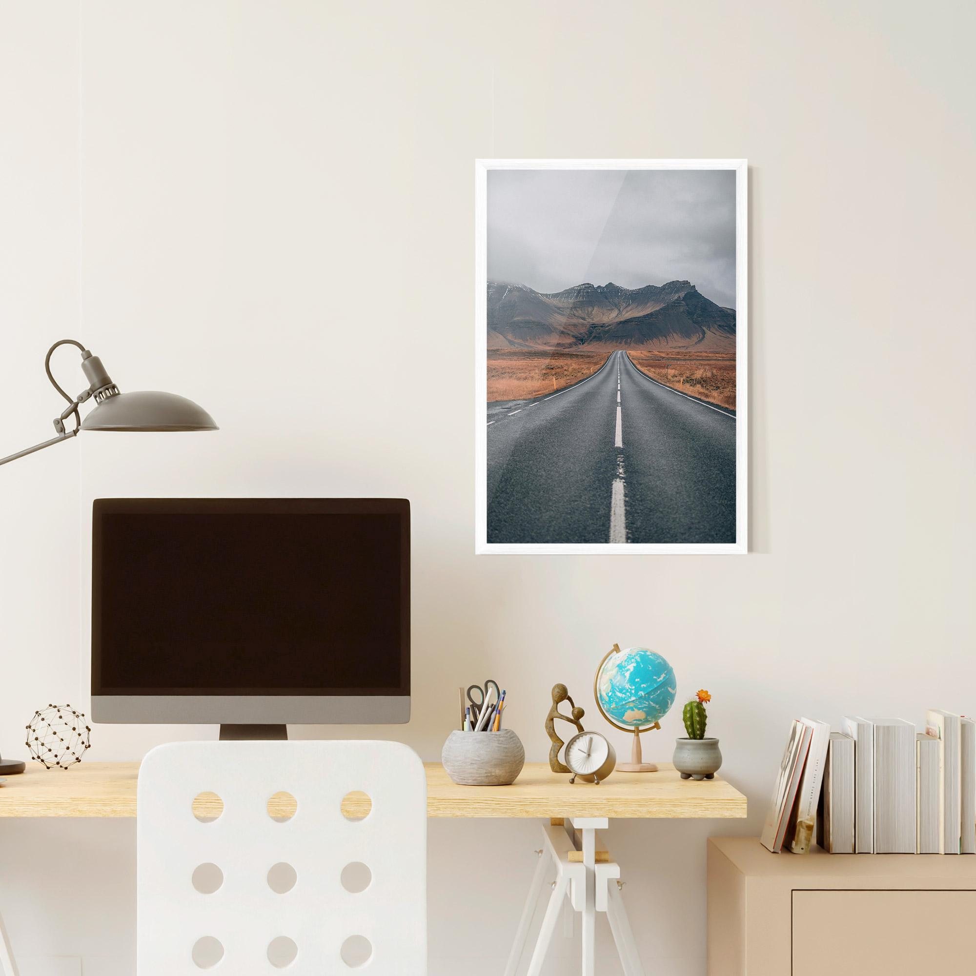 Poster Înrămat Country Roads mockup 6