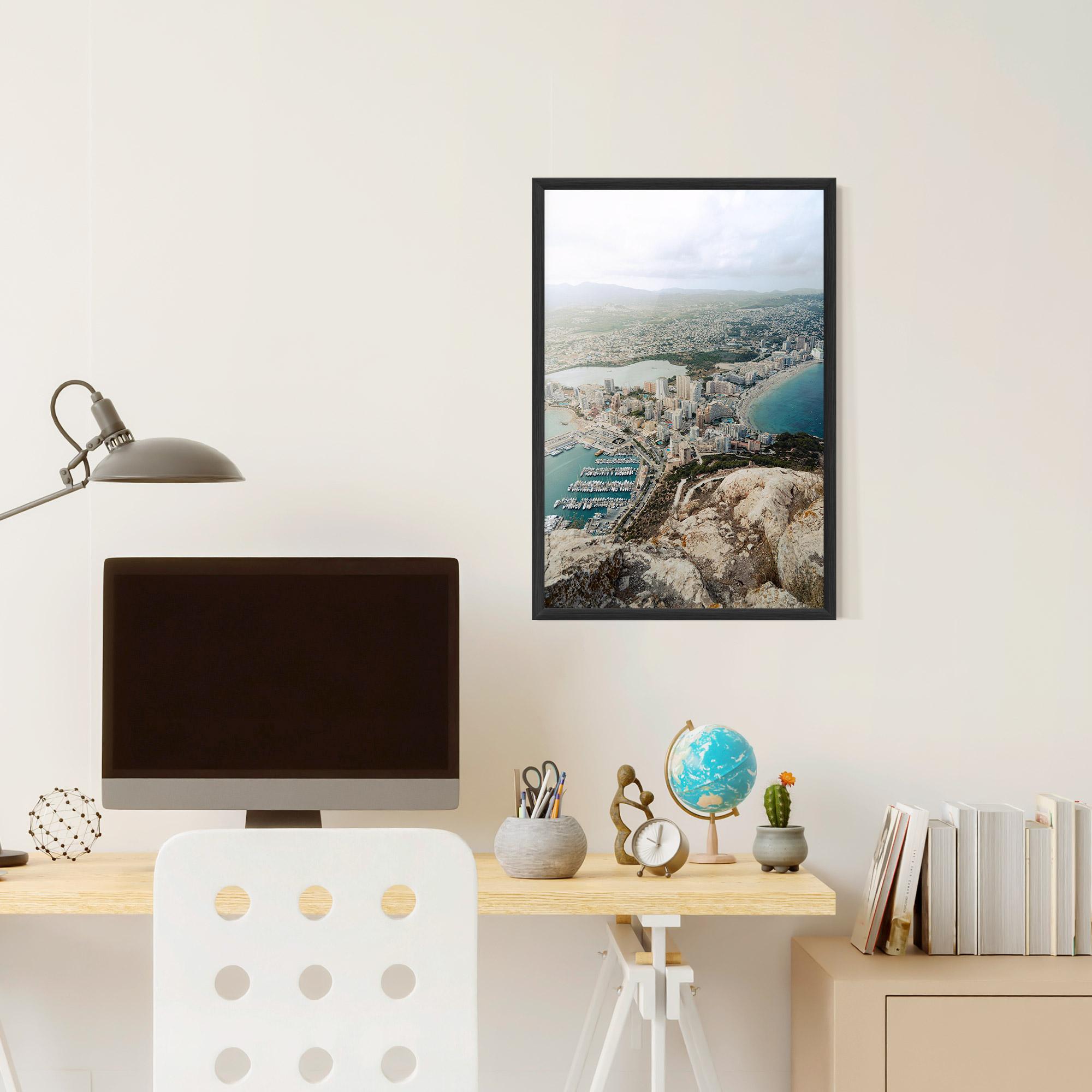 Poster Înrămat Coast City mockup 6