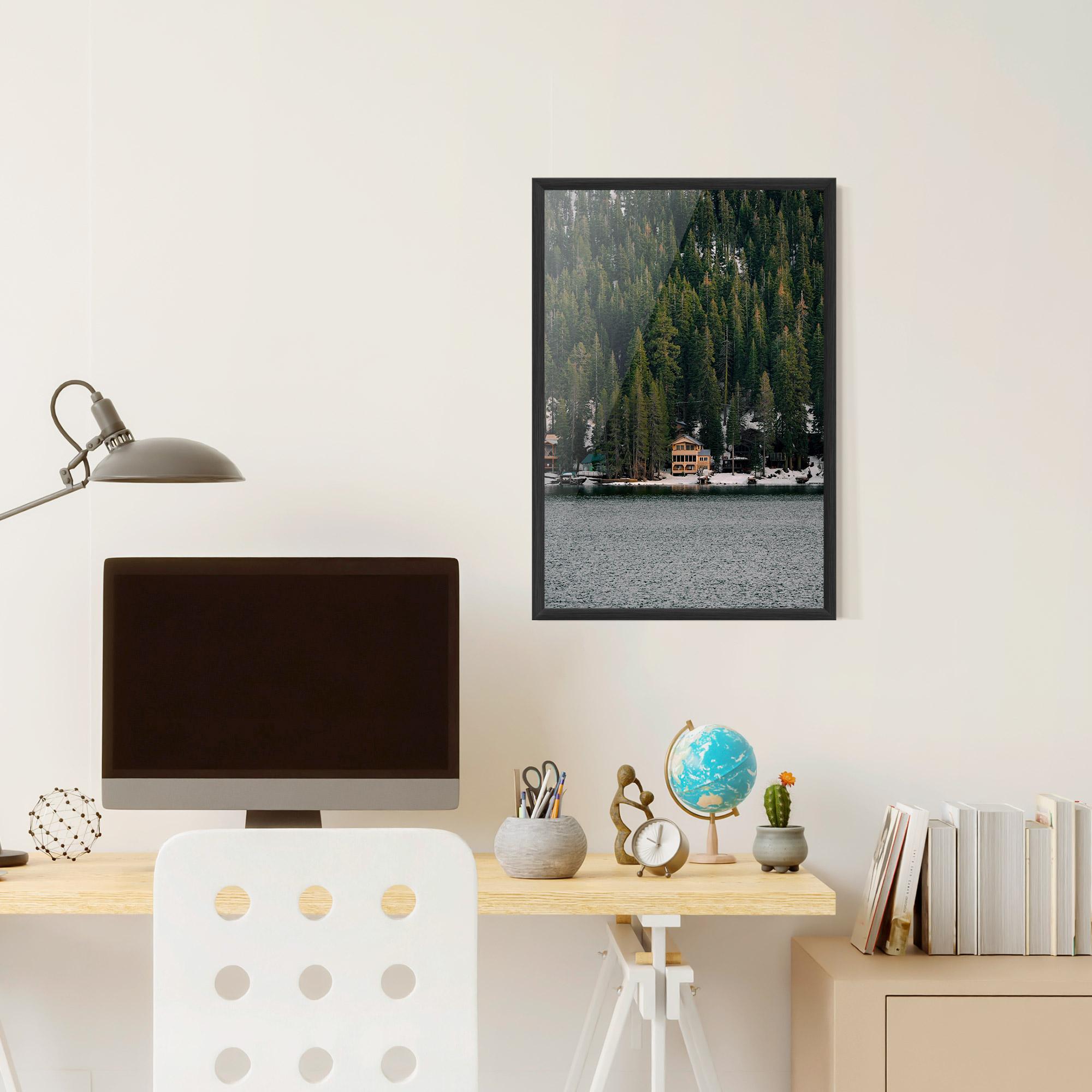 Poster Înrămat Peacefull Place mockup 6