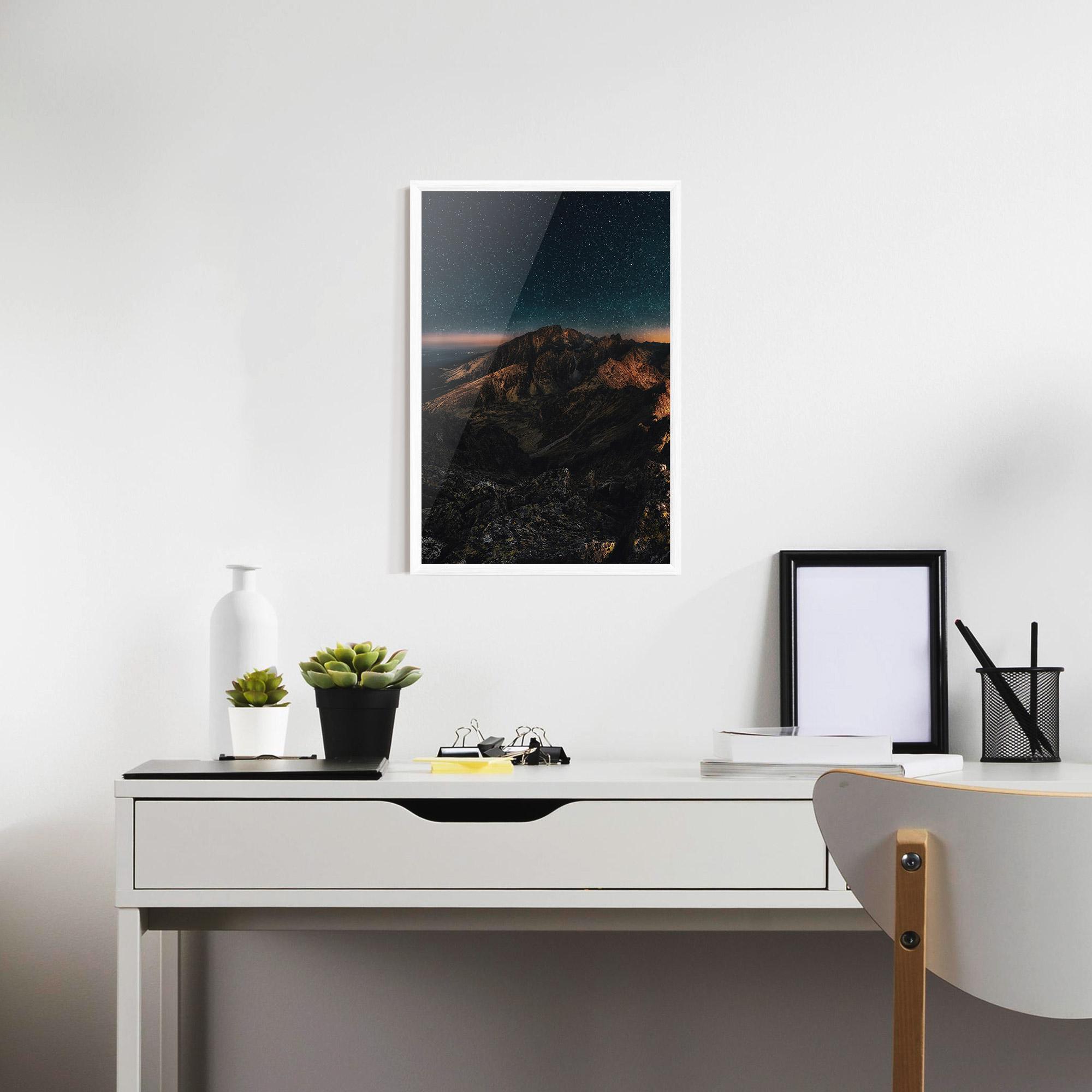 Poster Înrămat Mountain Sky mockup 7