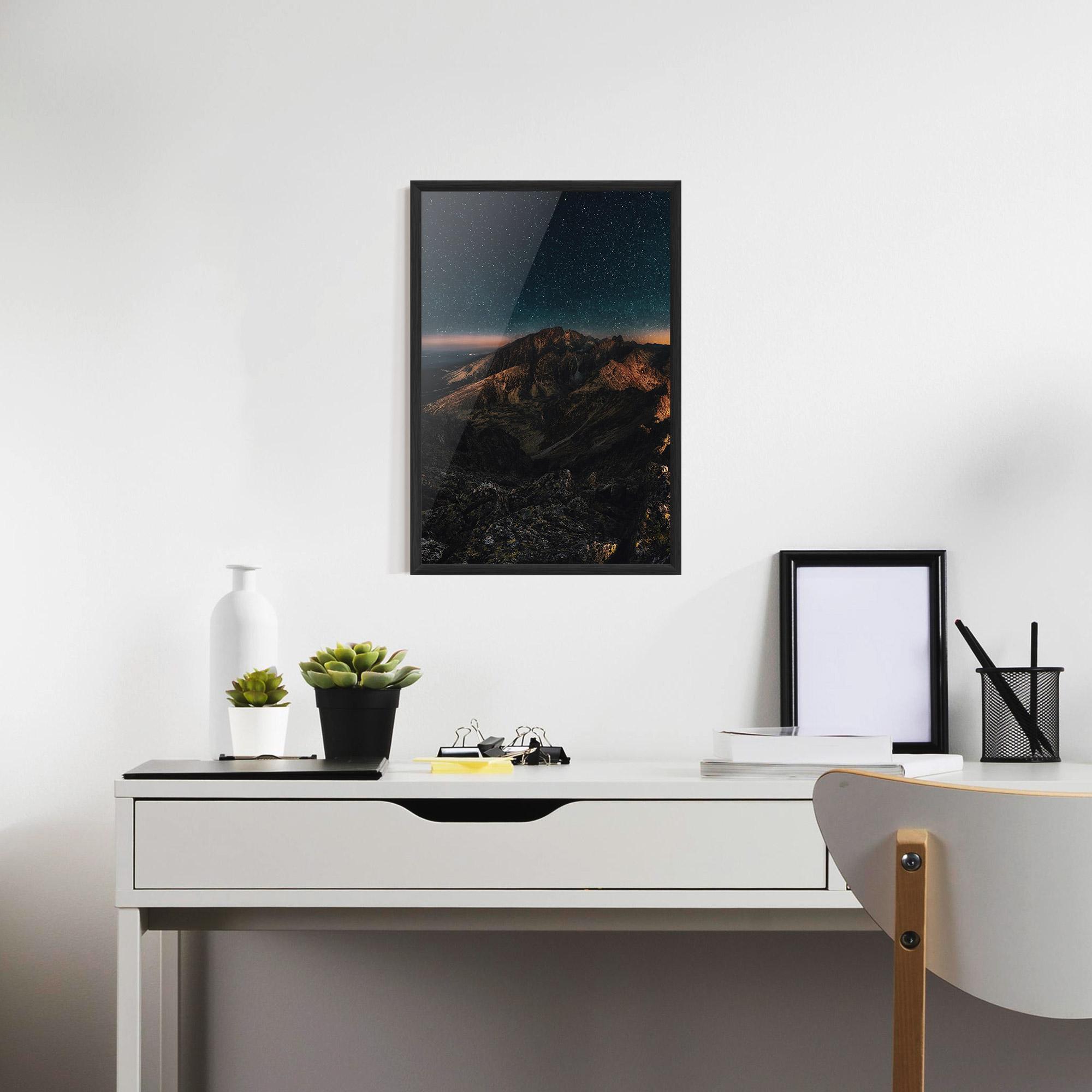 Poster Înrămat Mountain Sky mockup 7