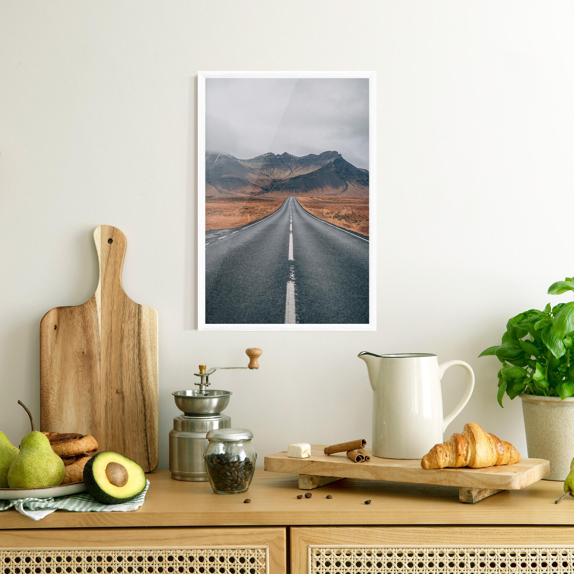 Poster Înrămat Country Roads mockup 8