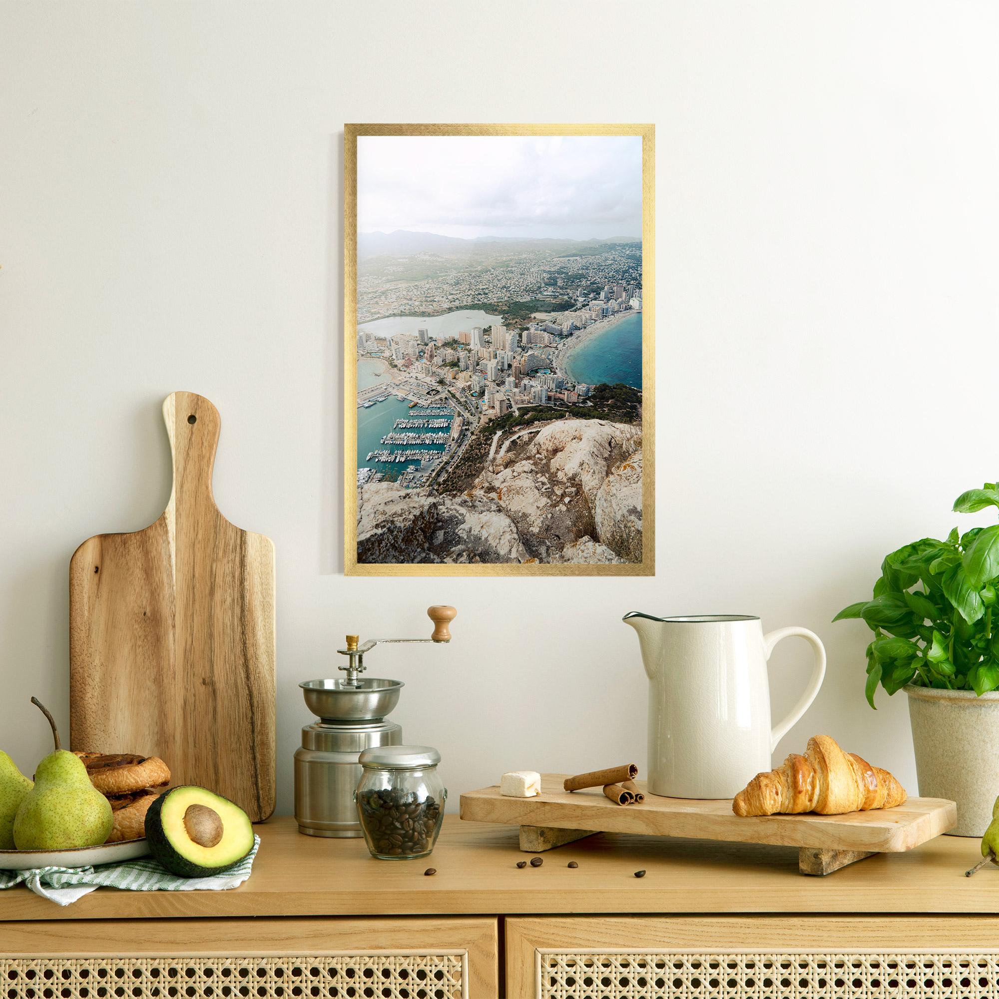 Poster Înrămat Coast City mockup 8