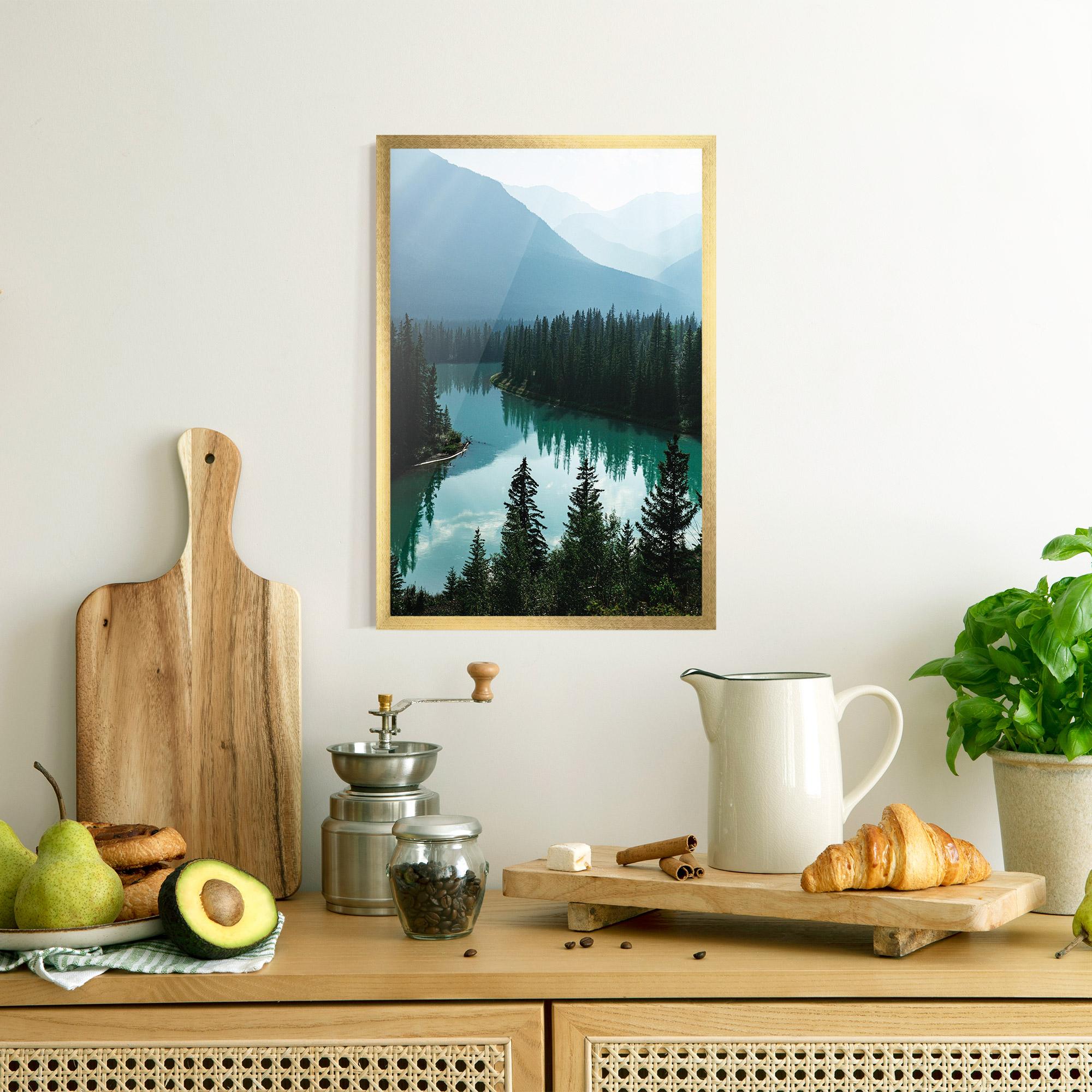 Poster Înrămat Crystal Lake mockup 8