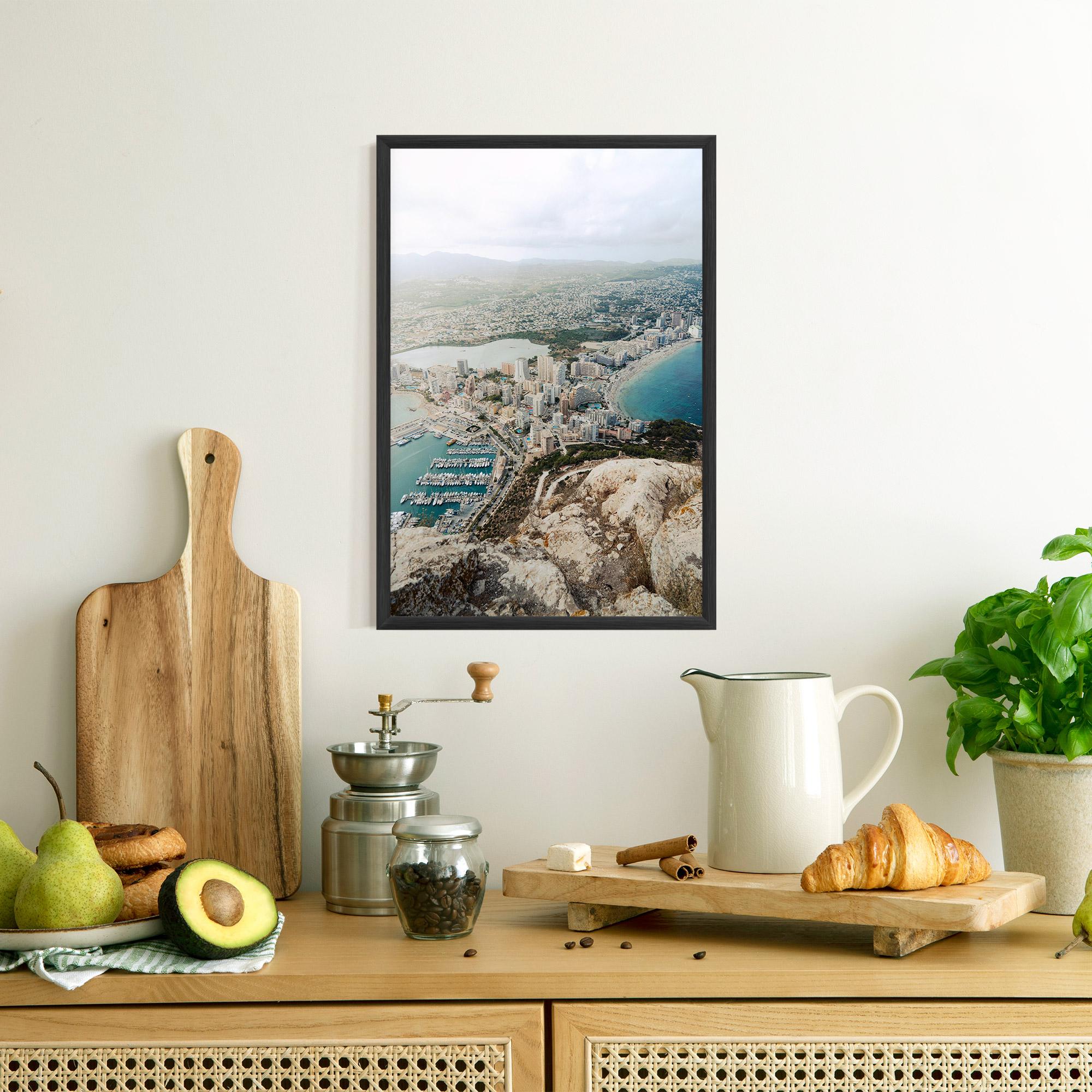 Poster Înrămat Coast City mockup 8
