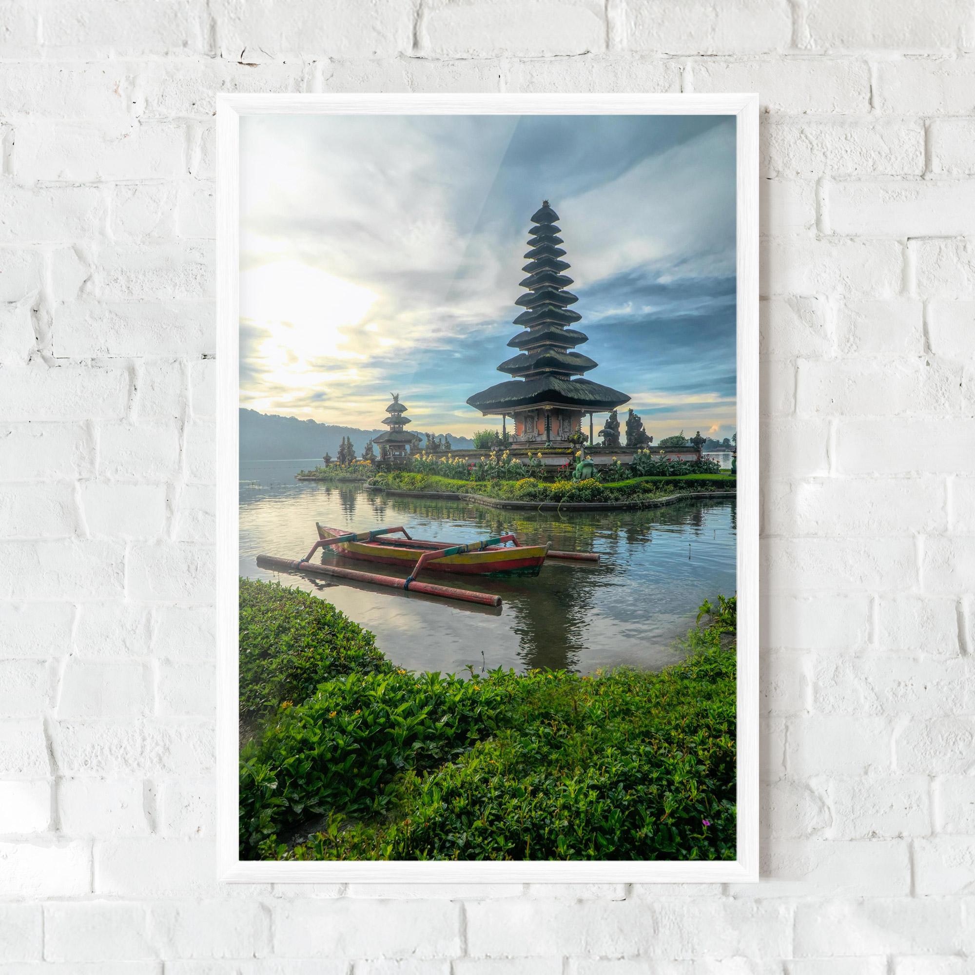 Poster Înrămat Chinese Landscape mockup 0