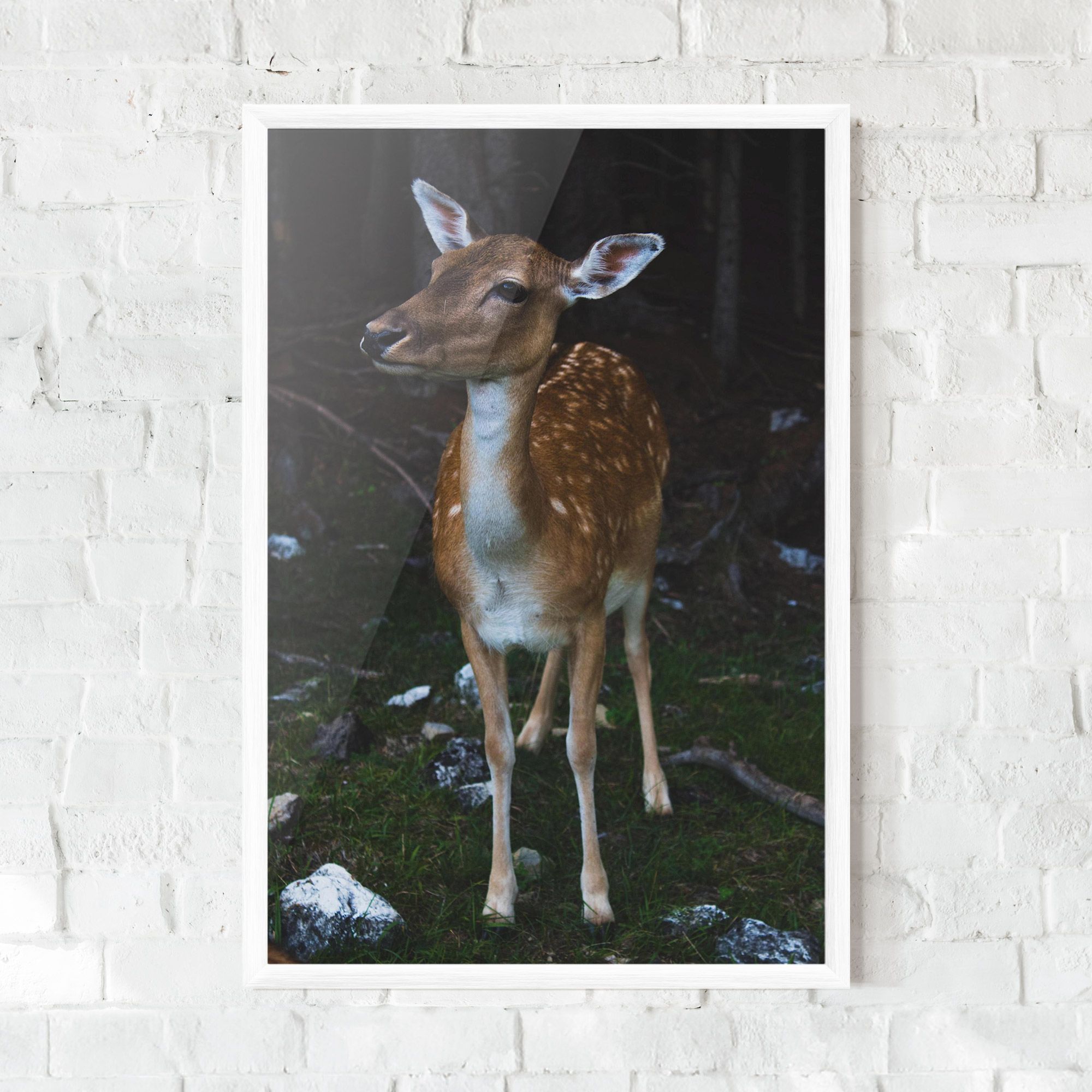 Forest Cute Deer mockup 0
