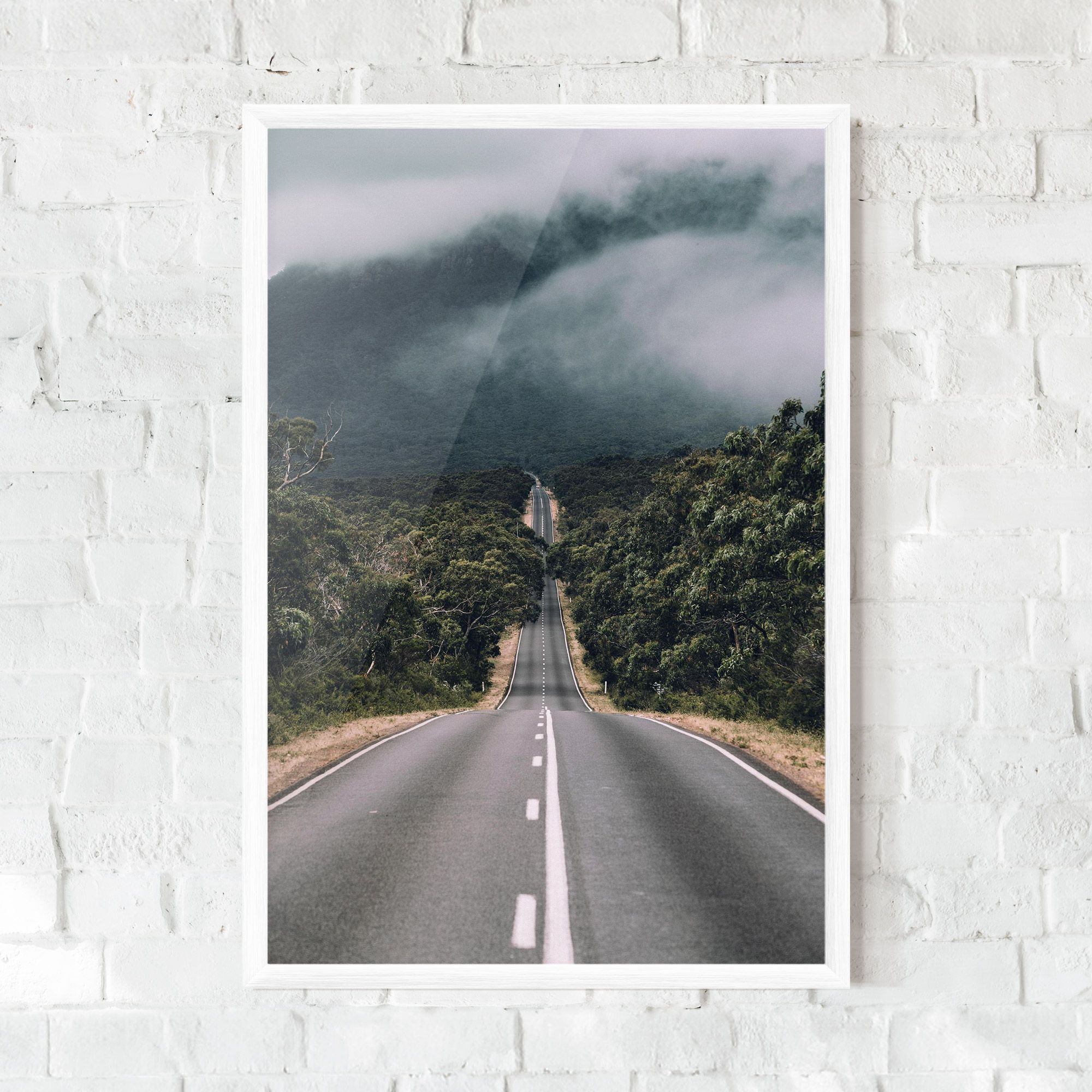 Forest Driving Road mockup 0