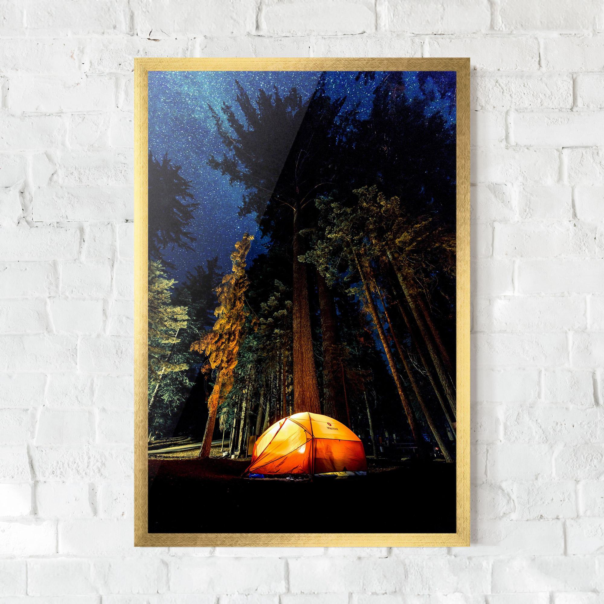Poster Înrămat Forest Trip mockup 0