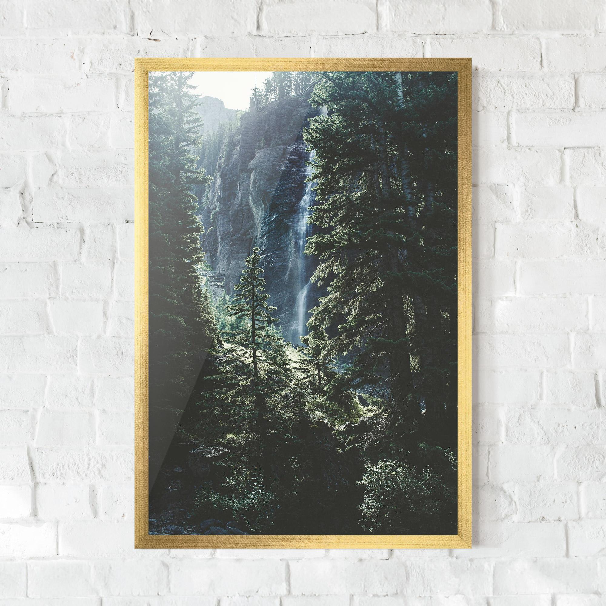 Poster Înrămat Forest Vibes mockup 0