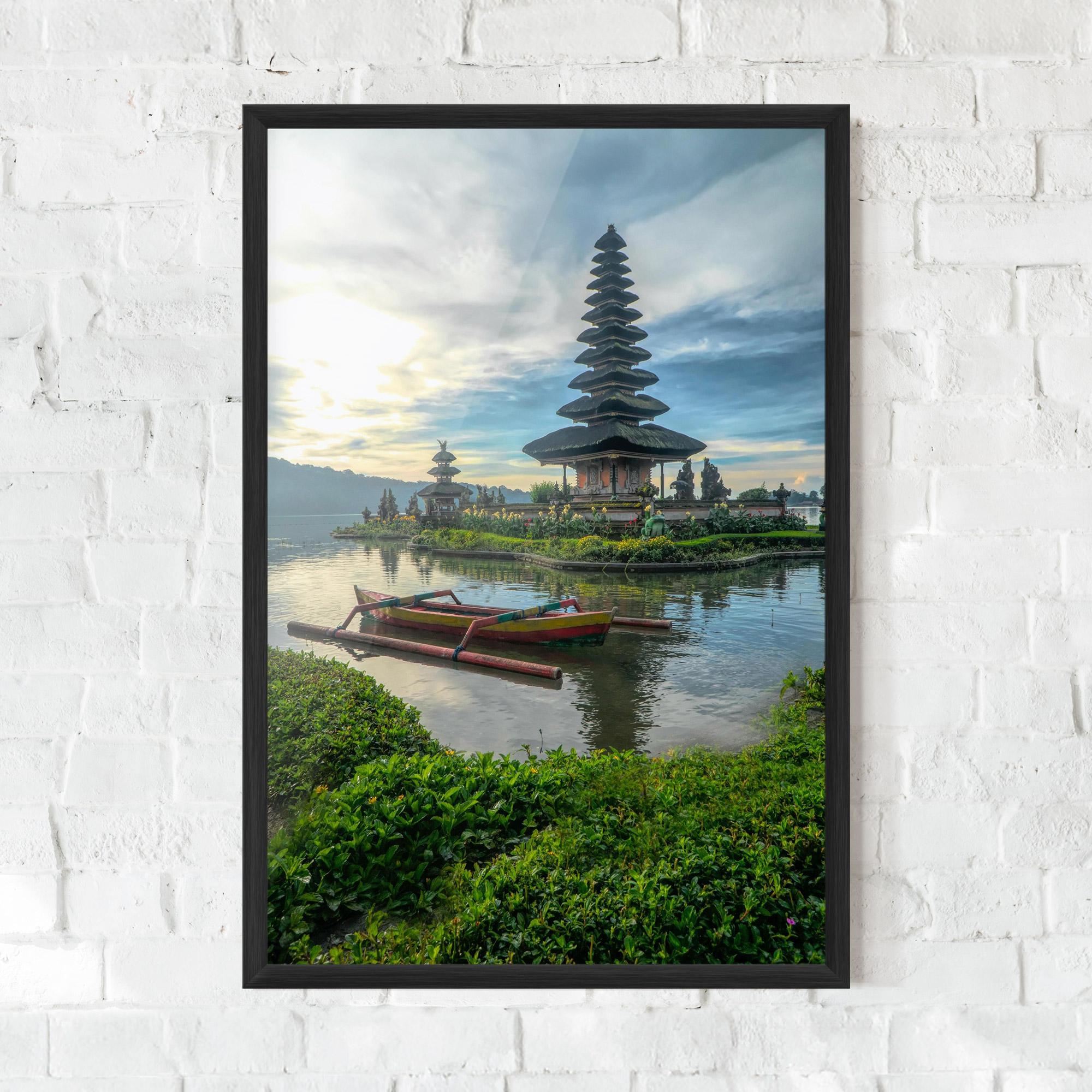 Poster Înrămat Chinese Landscape mockup 0