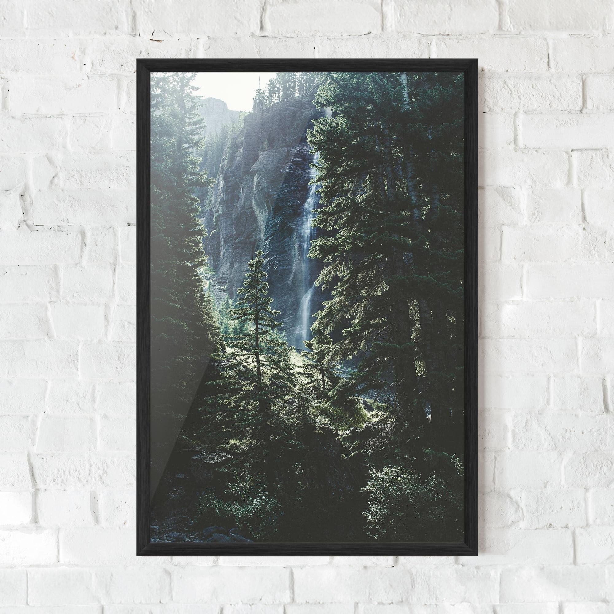 Poster Înrămat Forest Vibes mockup 0