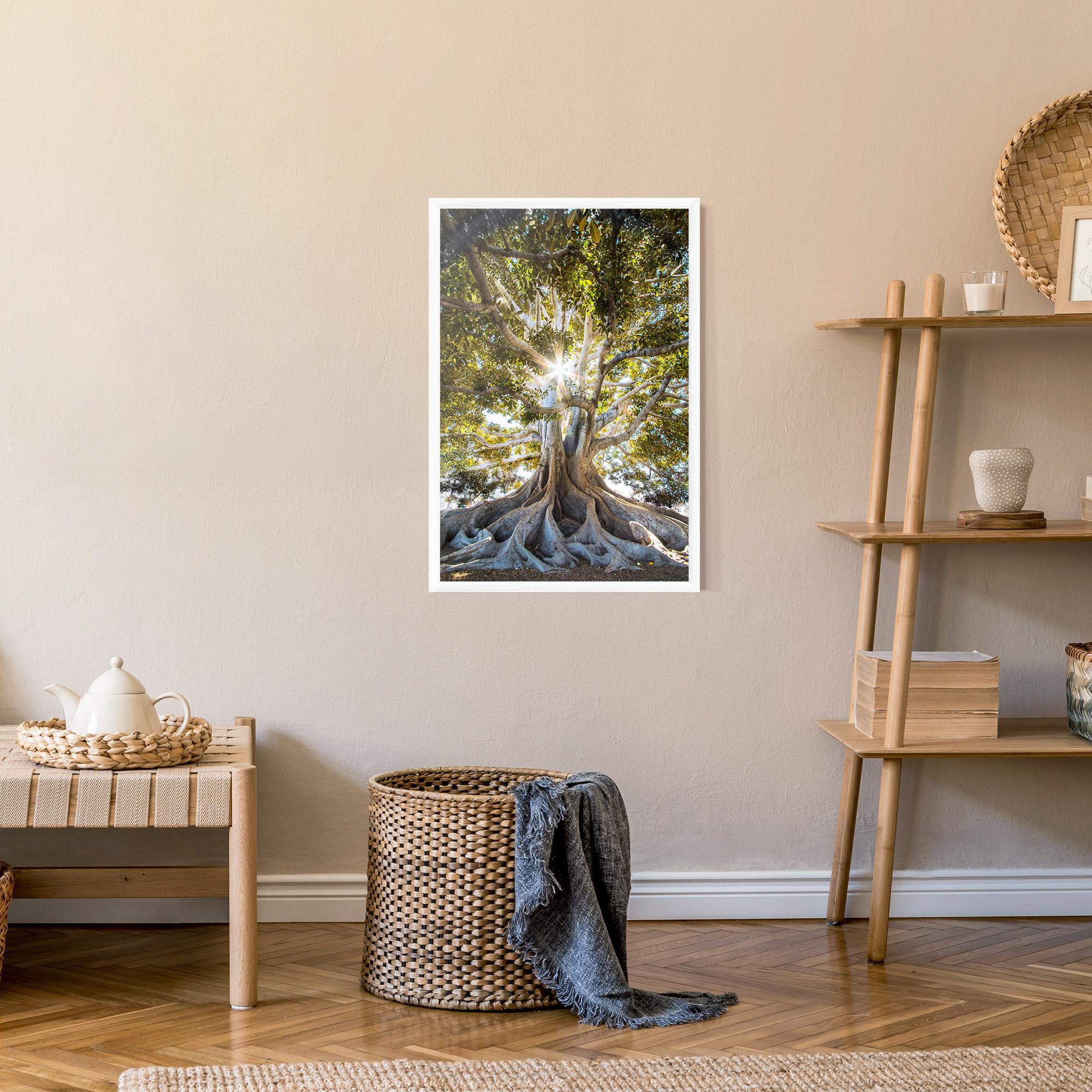 Poster Înrămat Big Old Tree mockup 9