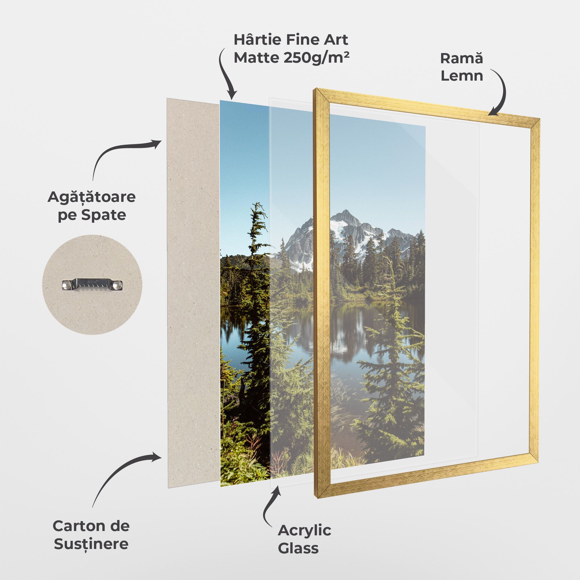 Forest Snow Mountain mockup 1