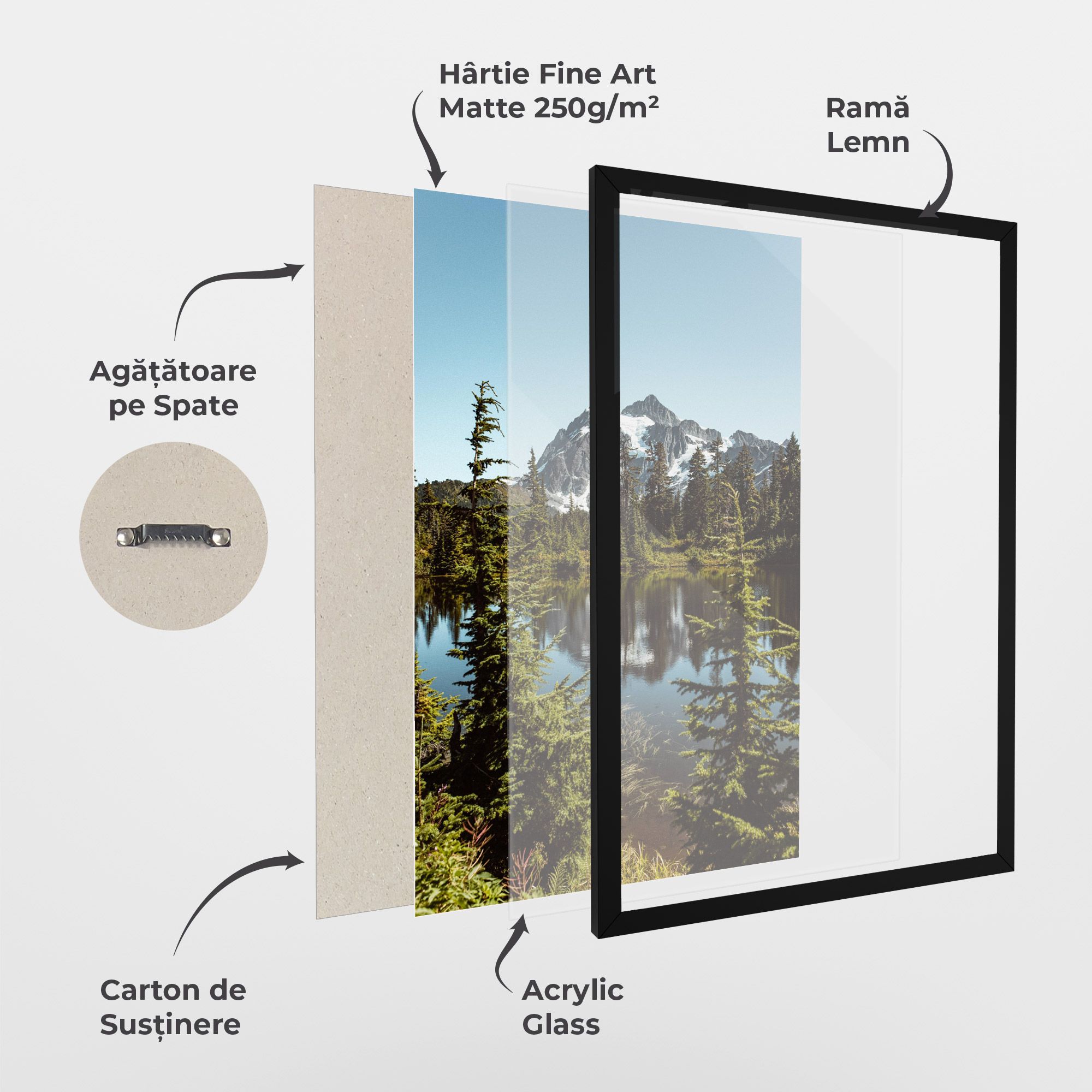 Forest Snow Mountain mockup 1