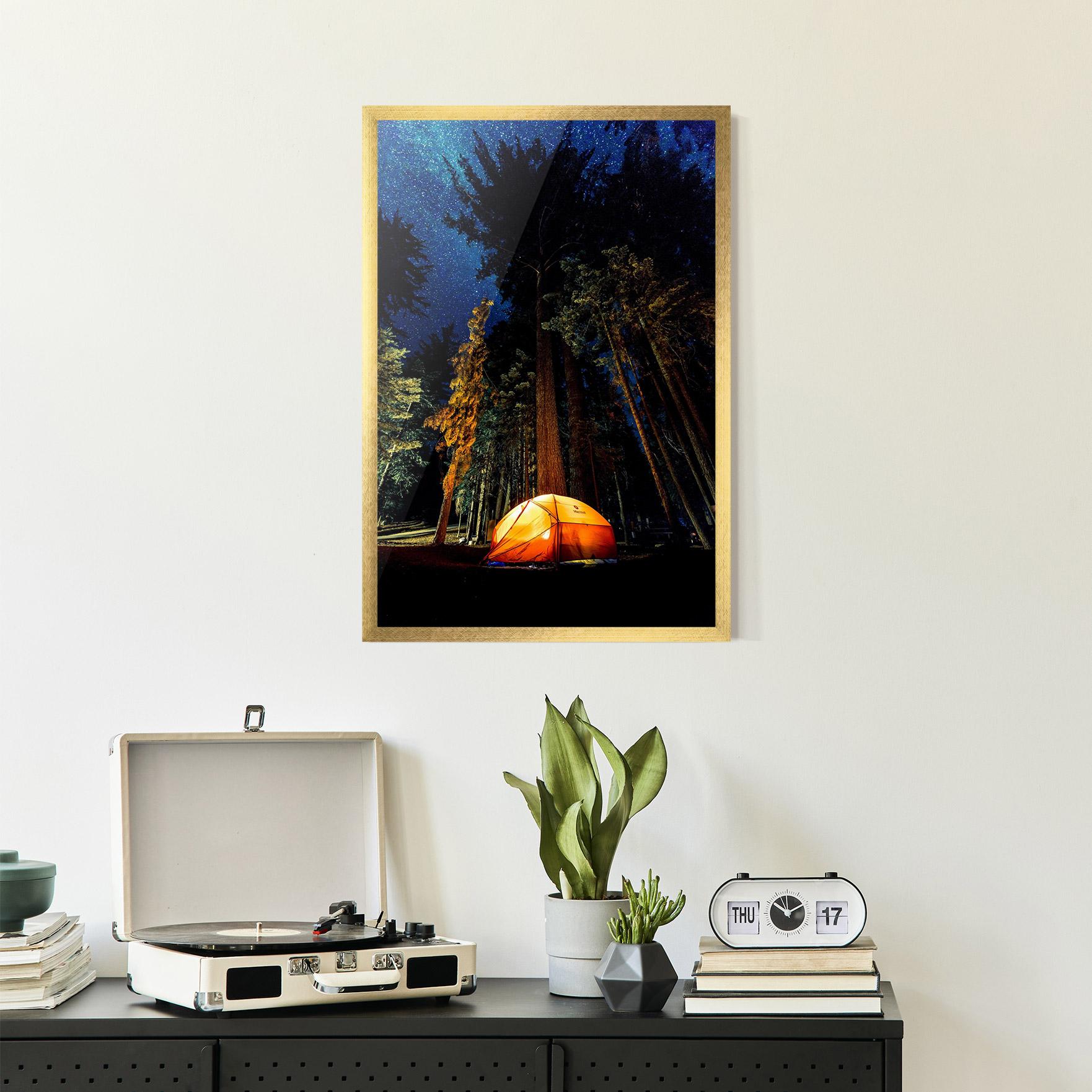 Poster Înrămat Forest Trip mockup 2