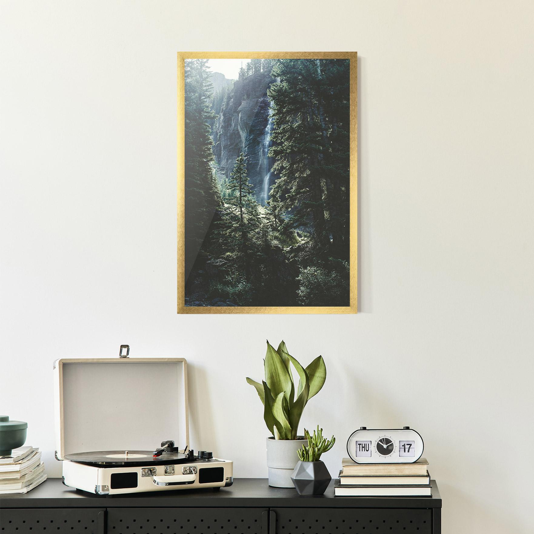 Poster Înrămat Forest Vibes mockup 2