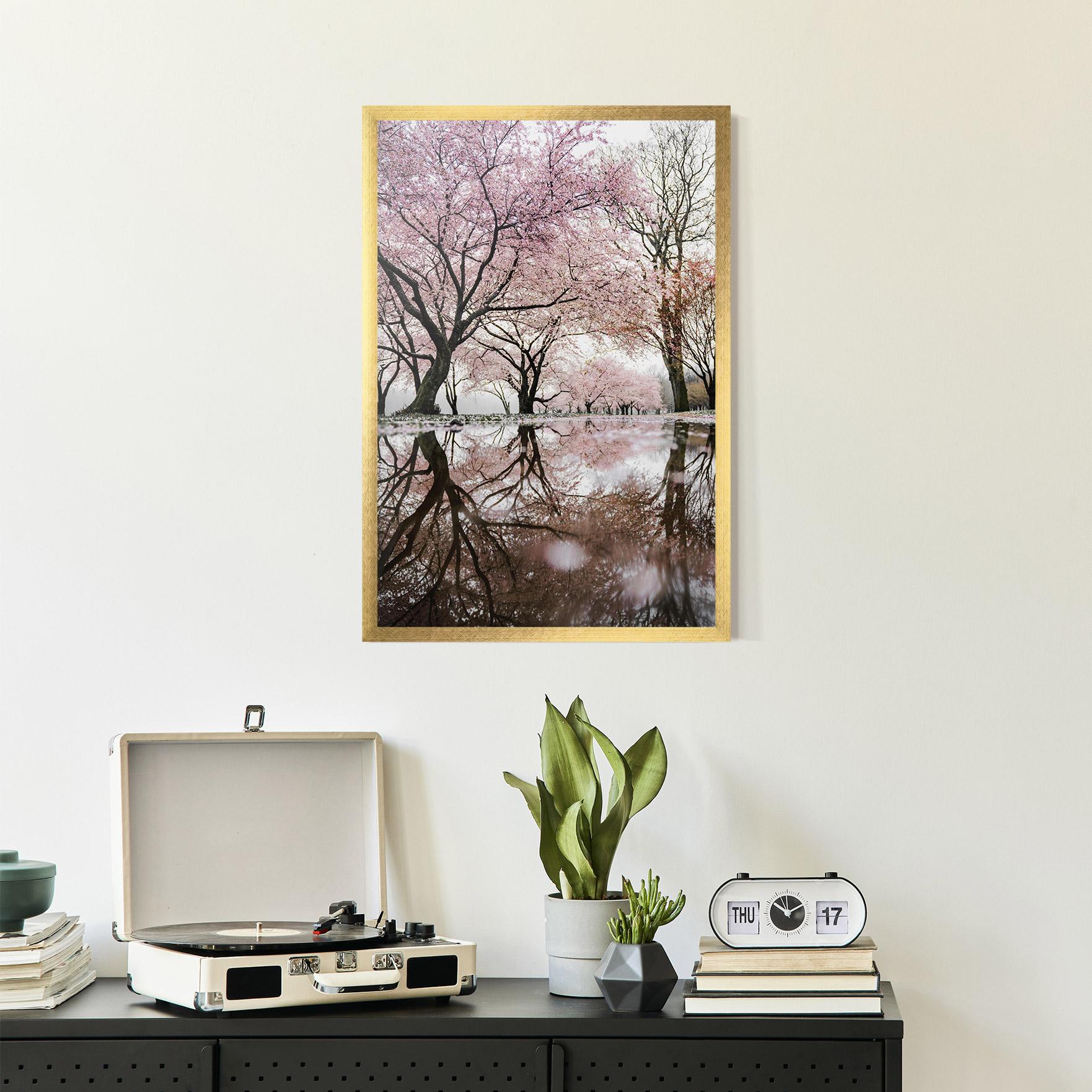 Poster Înrămat Rainy Days mockup 2