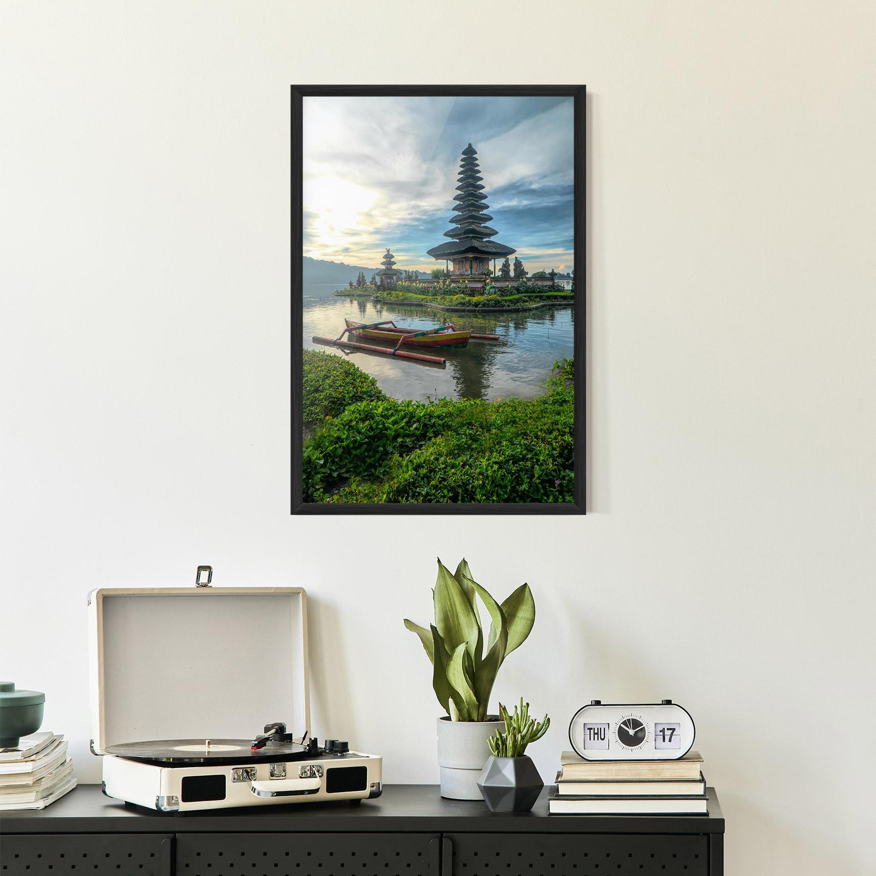 Poster Înrămat Chinese Landscape mockup 2