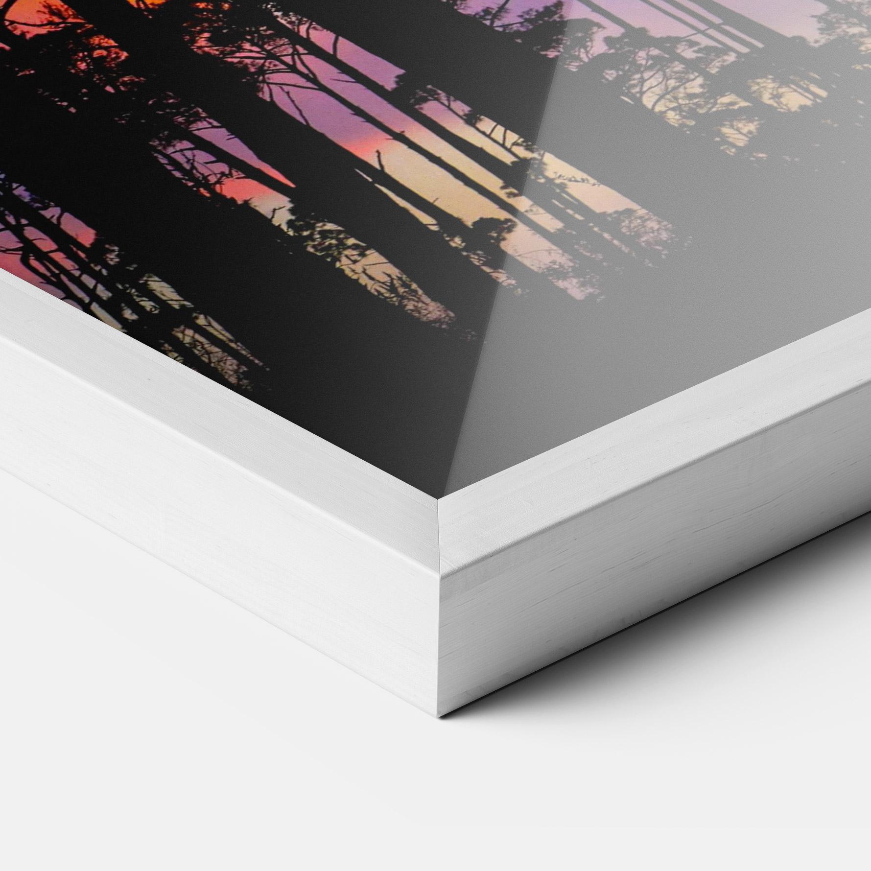 Poster Înrămat Blue Sky Forest mockup 3