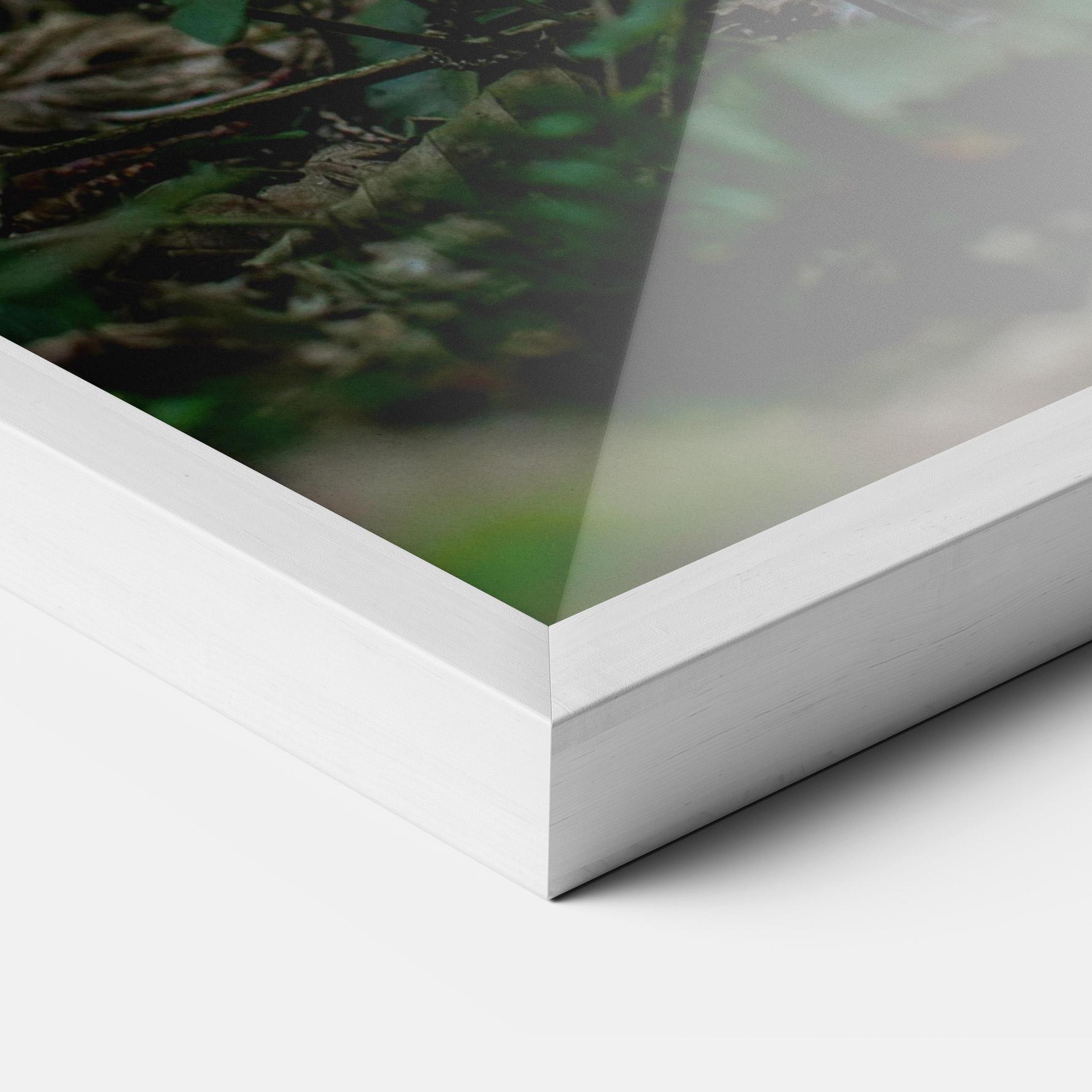 Poster Înrămat Purple Flower Forest mockup 3