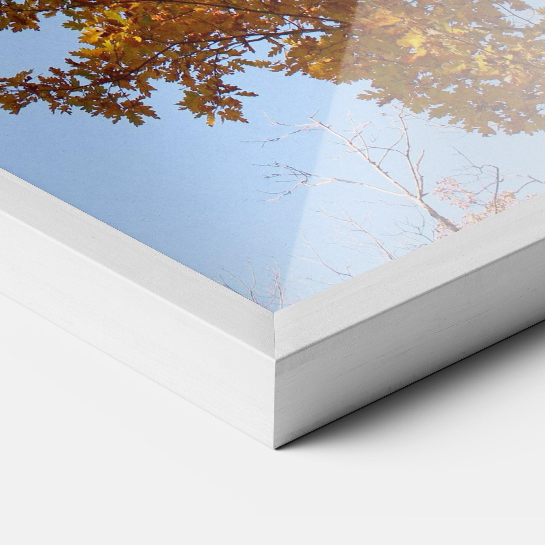 Poster Înrămat Yellow Tree Forest mockup 3