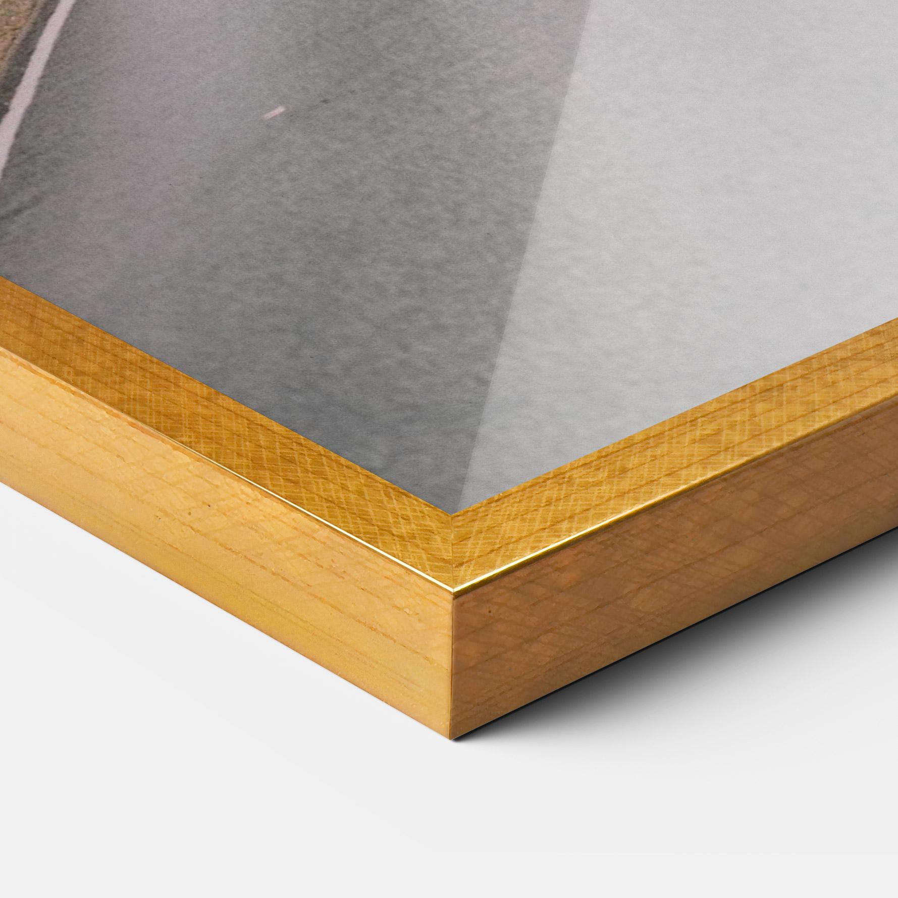 Poster Înrămat Forest Driving Road mockup 3