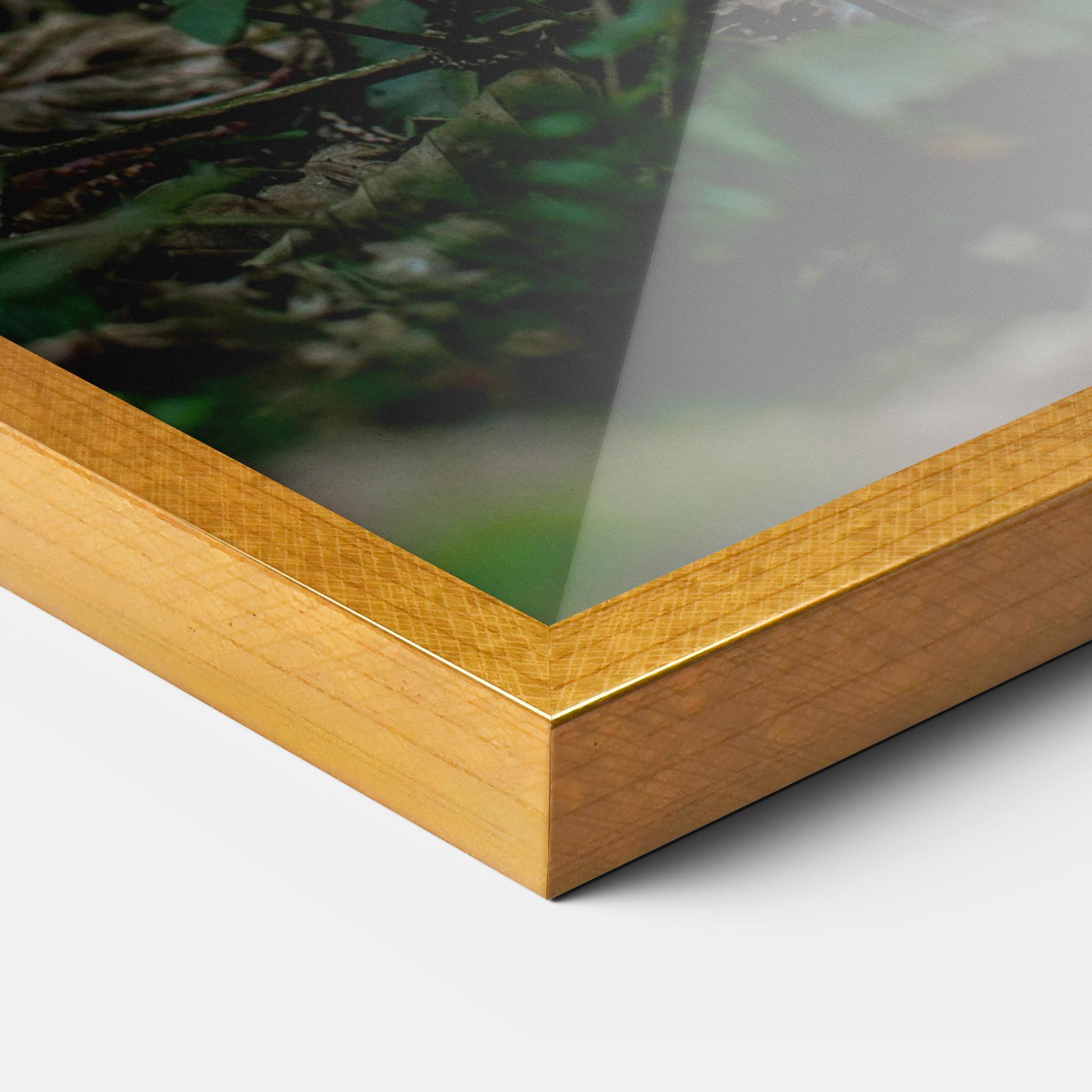 Poster Înrămat Purple Flower Forest mockup 3