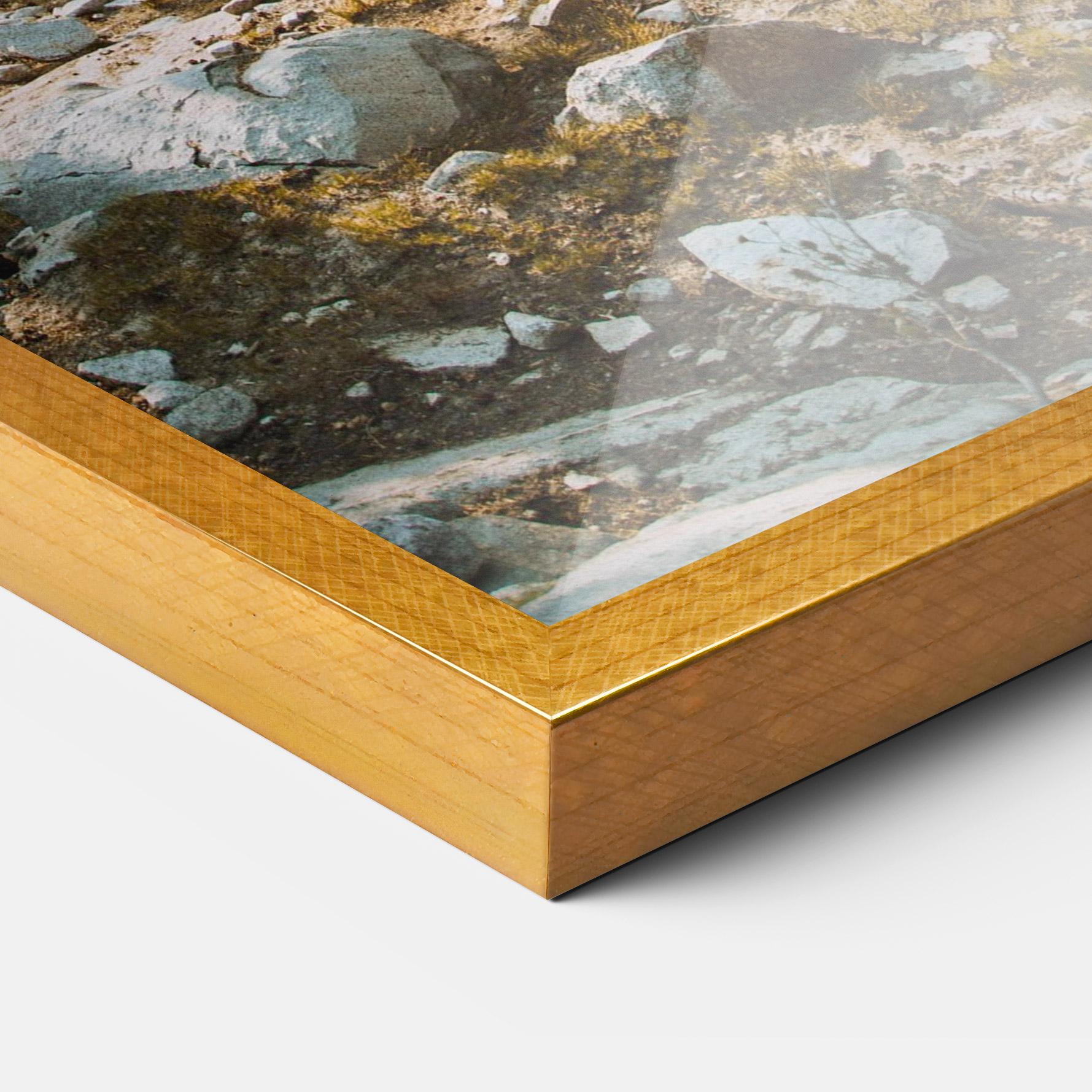 Poster Înrămat Rock Forest View mockup 3