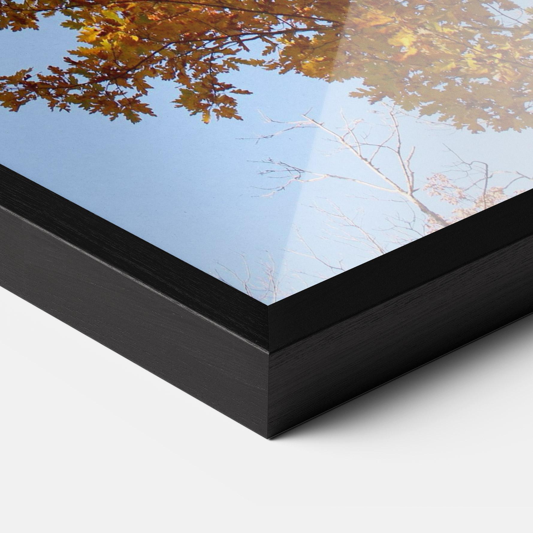 Poster Înrămat Yellow Tree Forest mockup 3