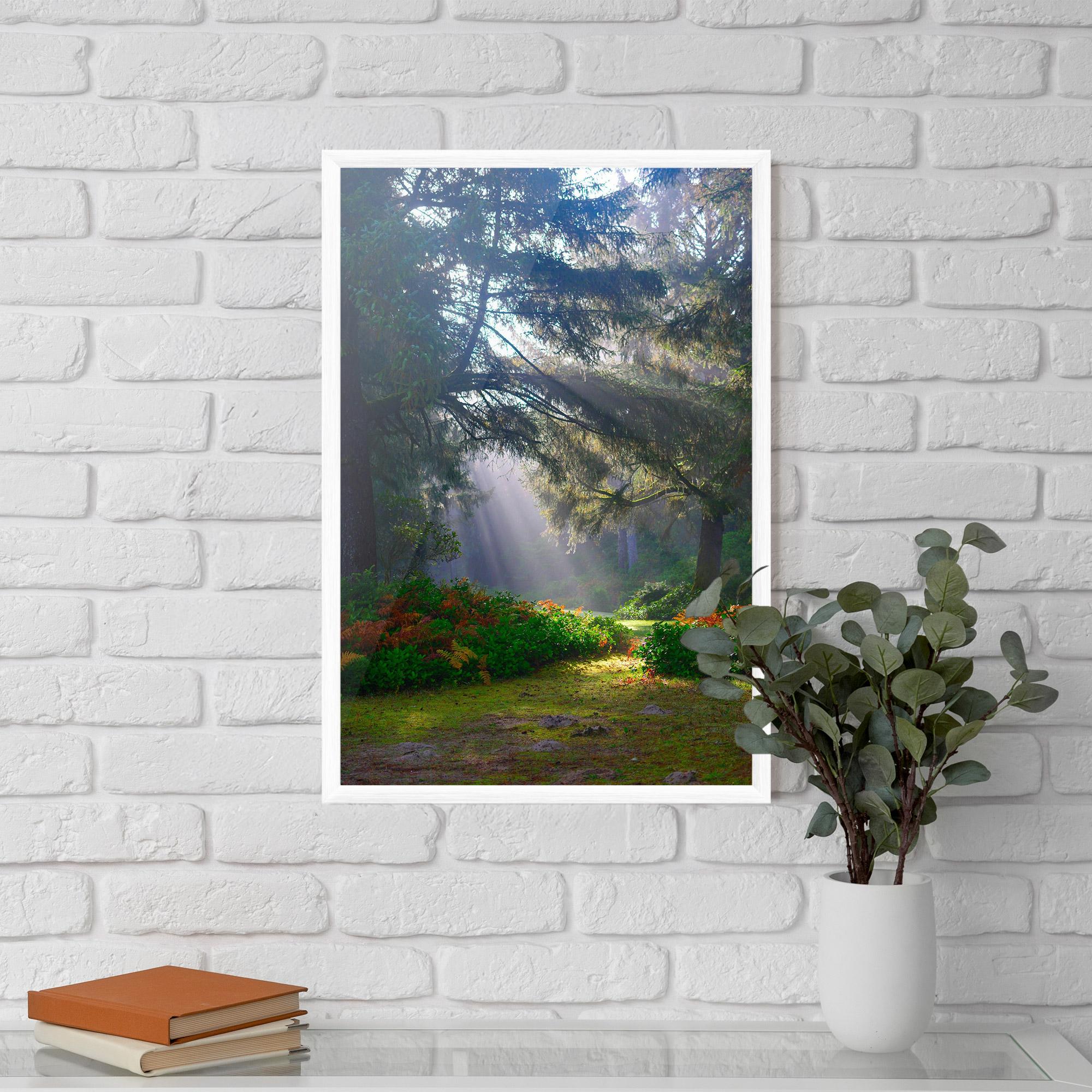 Poster Înrămat Forest Light mockup 5